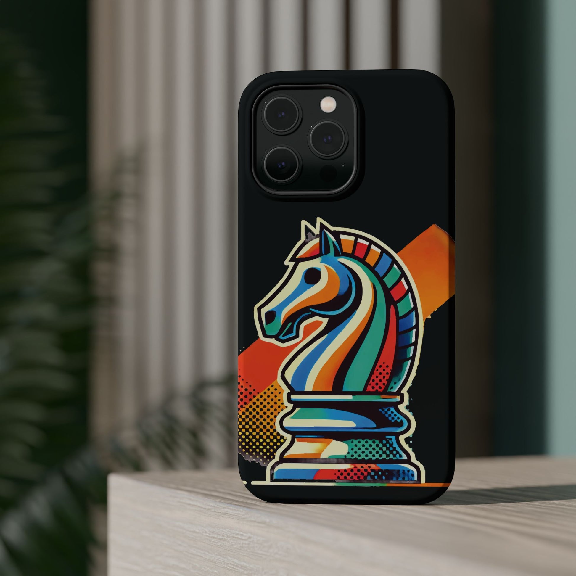 “Funda Magnética Resistente para iPhone – Diseño Pop Art con MagSafe®”   Phone Case