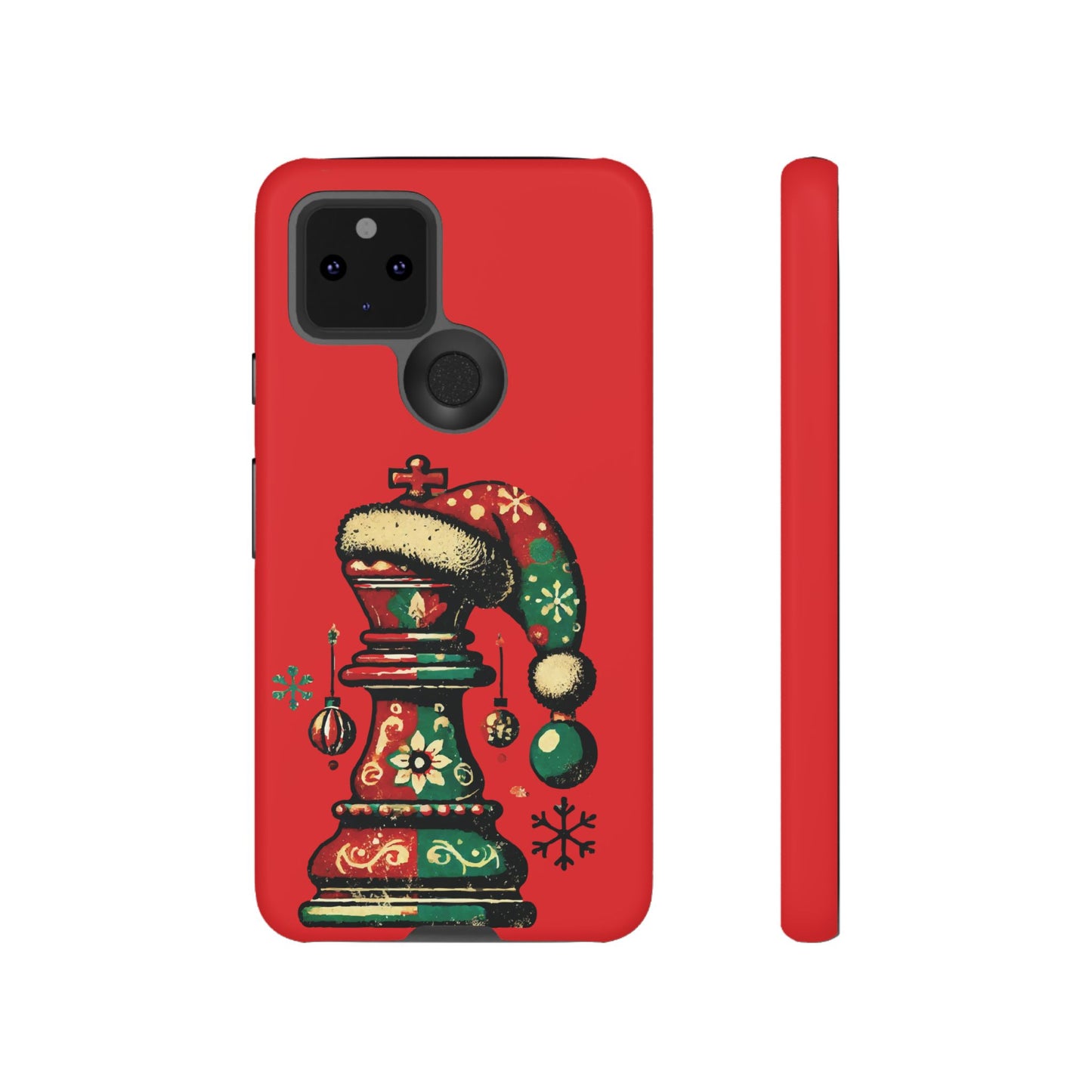 Funda Tough Case Rey Vintage – Protección y estilo navideño retro   Phone Case  24.00 Google-Pixel-5-5G-Matte