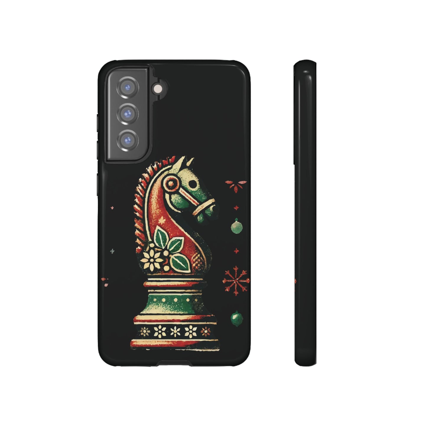 Funda Tough Case Vintage Caballo de Ajedrez – Estilo Navideño   Phone Case  24.00 Samsung-Galaxy-S21-FE-Glossy