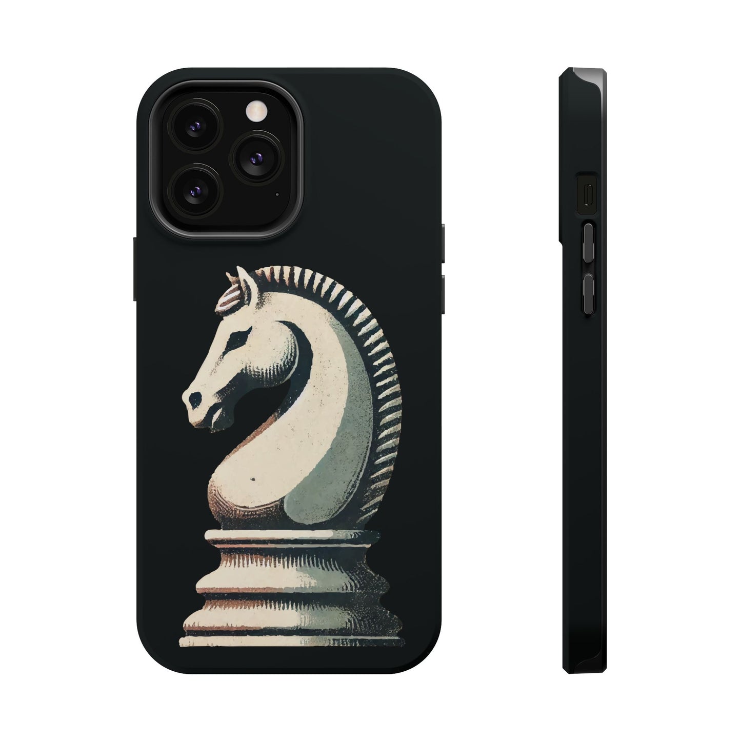 “Magnetic Tough Phone Case – Vintage Knight Design, Durable Protection”   Phone Case