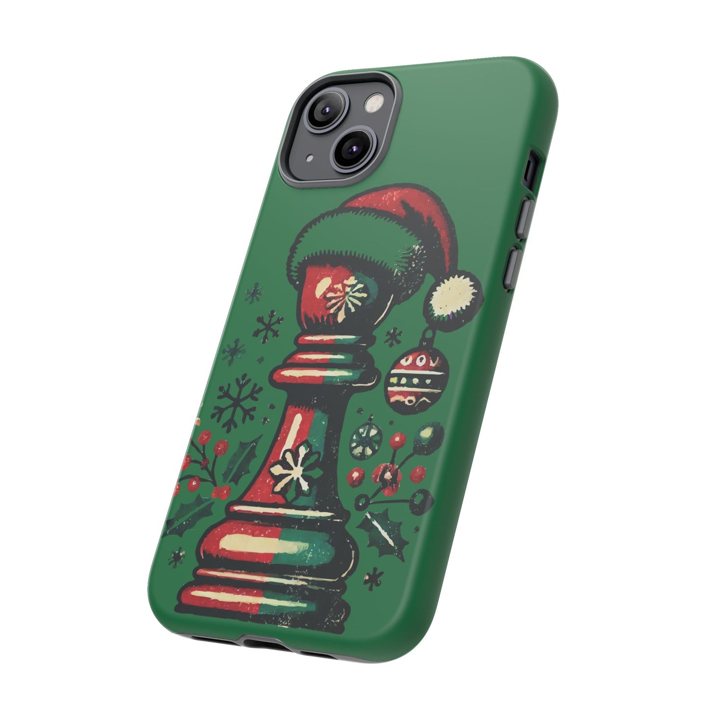 Funda Tough Case Peón Vintage Navidad - iPhone, Samsung, Google Pixel   Phone Case