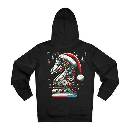 Sudadera Navideña Unisex con Capucha - Cómoda y Sostenible para el Frío   Hoodie  72.00 Black-5XL