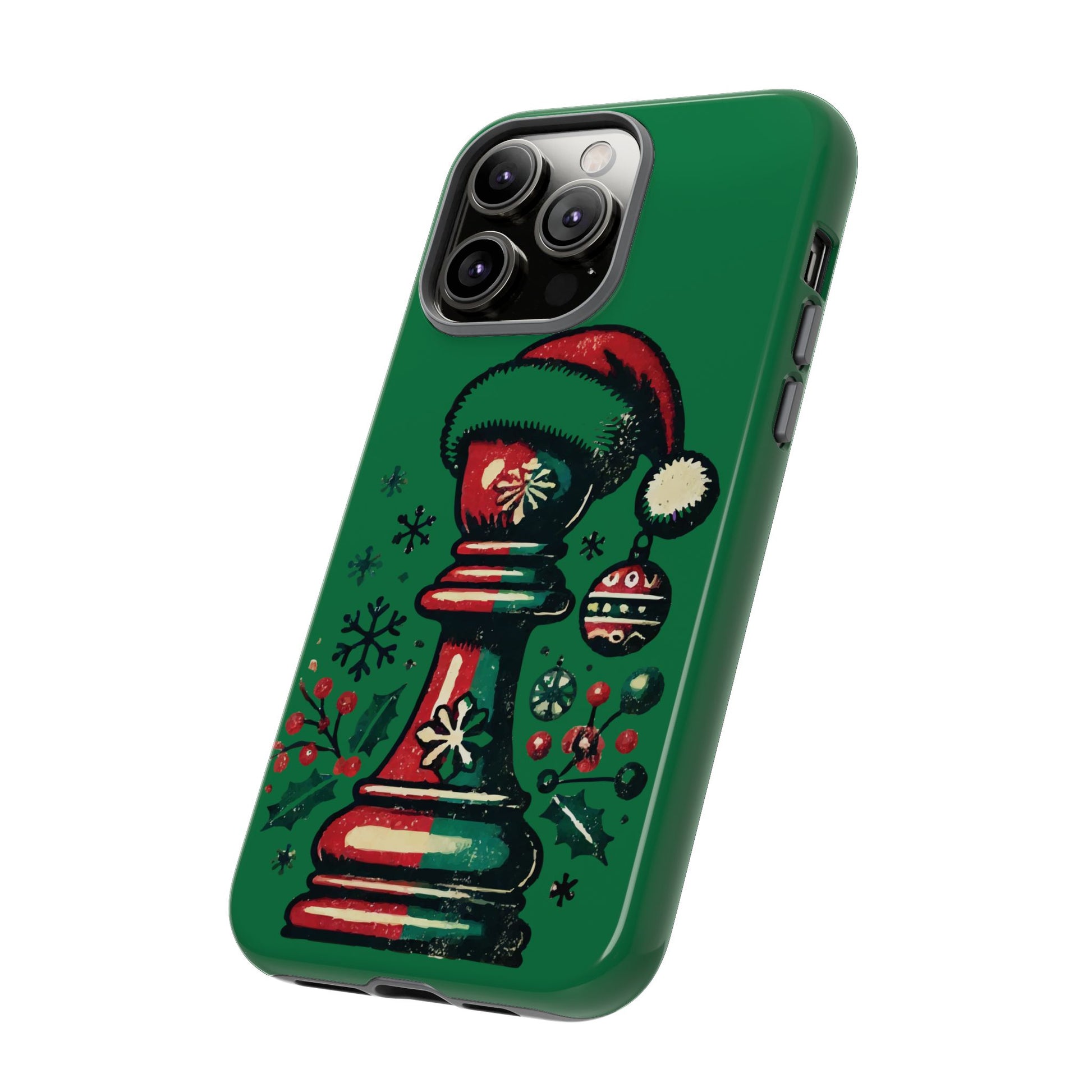 Funda Tough Case Peón Vintage Navidad - iPhone, Samsung, Google Pixel   Phone Case