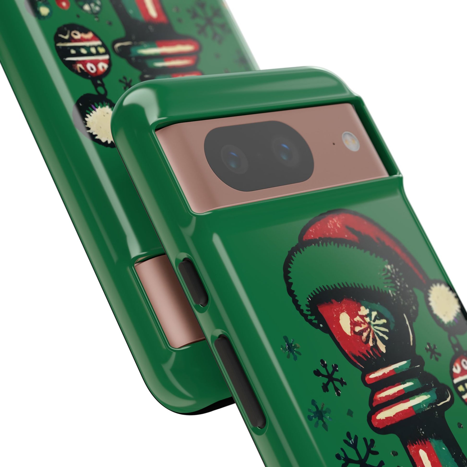 Funda Tough Case Peón Vintage Navidad - iPhone, Samsung, Google Pixel   Phone Case