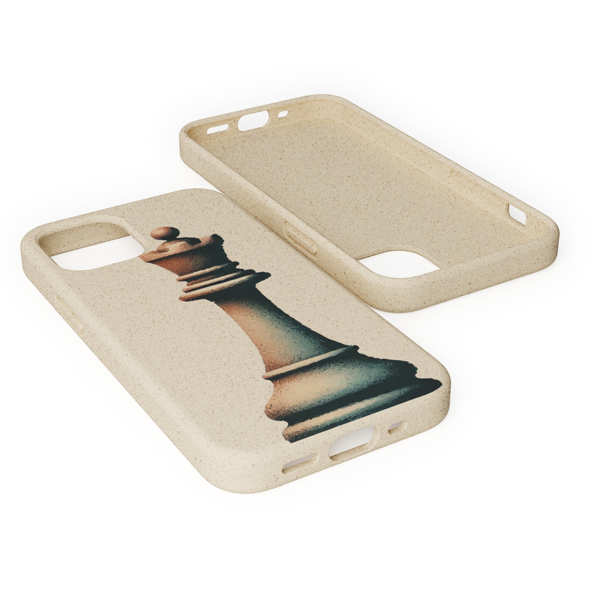 “Biodegradable Phone Case – Vintage Rook Design, Eco-Friendly Choice”   Phone Case