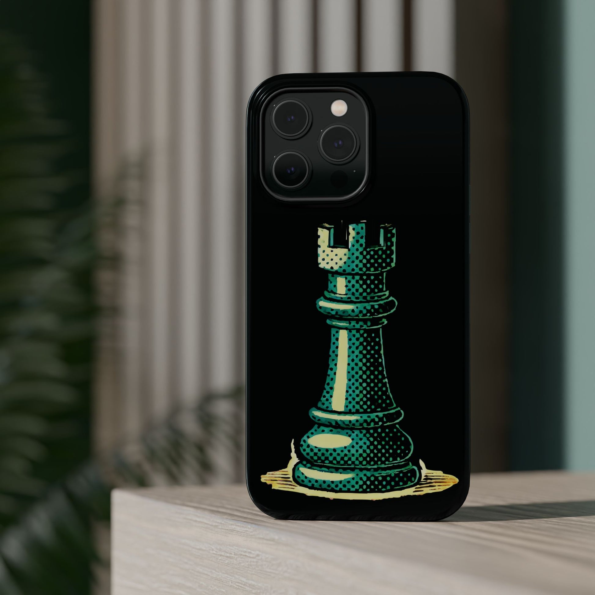 Chess Tower Pop Art Magnetic Tough Case   Phone Case