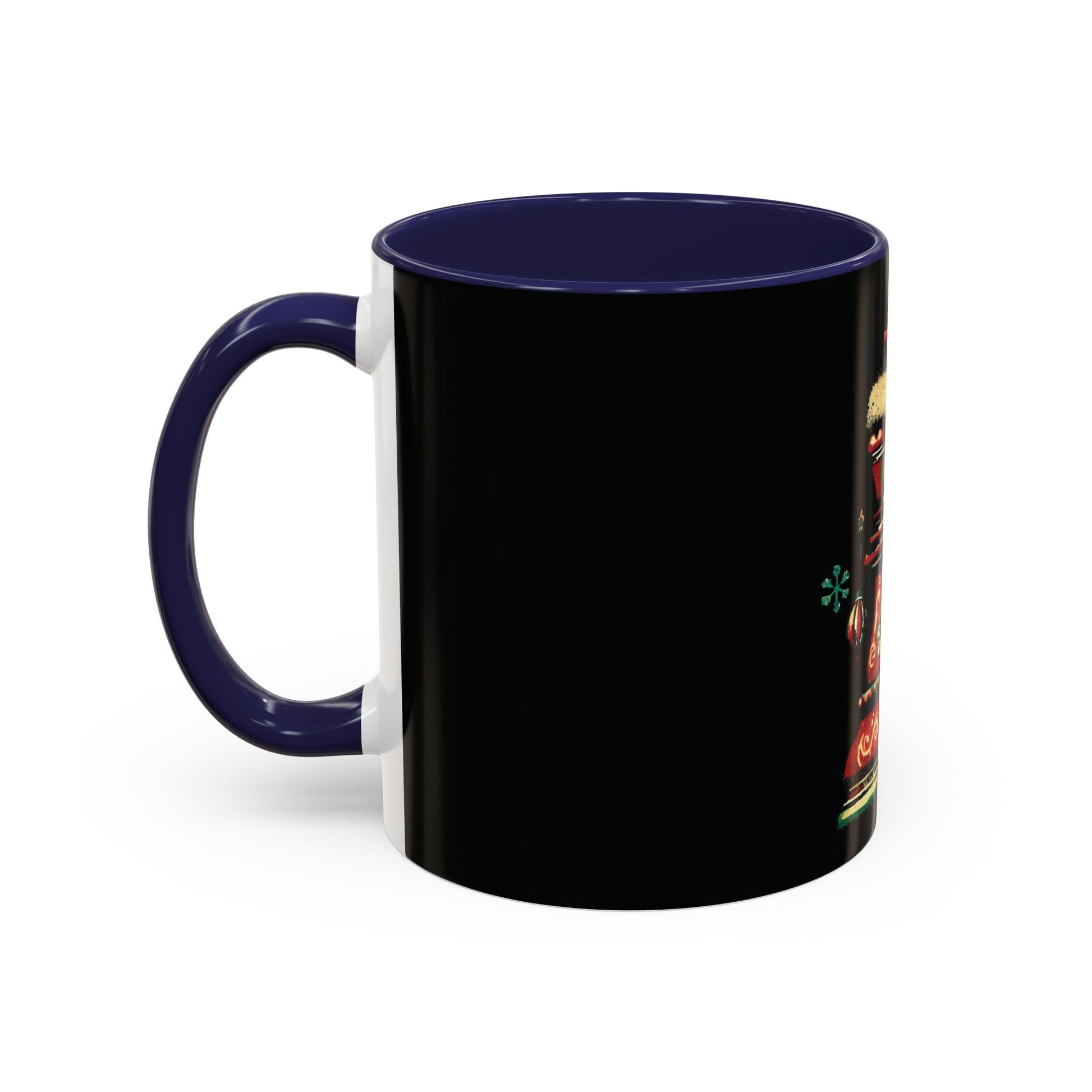 Taza Vintage Rey de Ajedrez Navideño – 11oz y 15oz, Estilo Retro Elegante   Mug