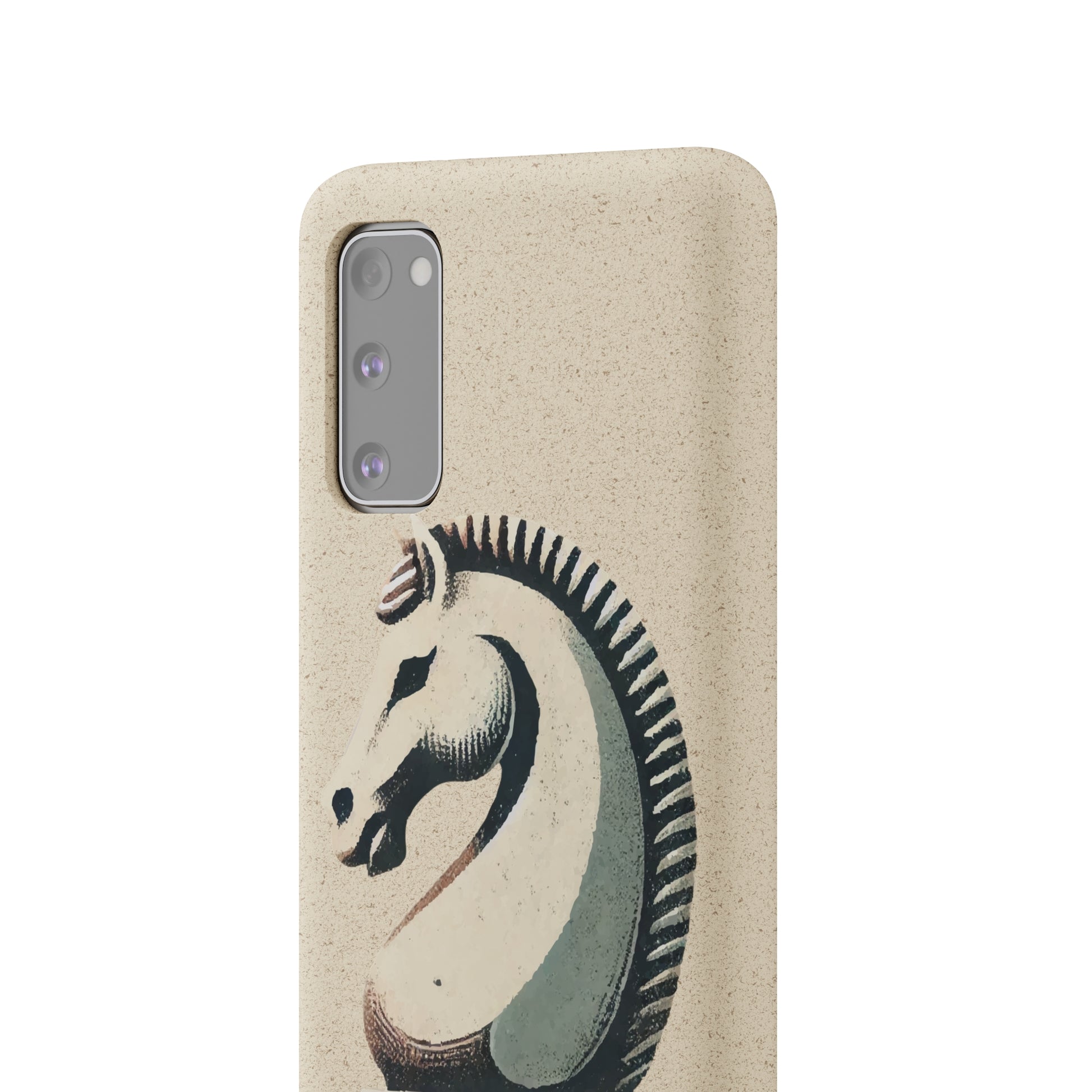 “Biodegradable Phone Case – Vintage Knight Design, Eco-Friendly Choice”   Phone Case