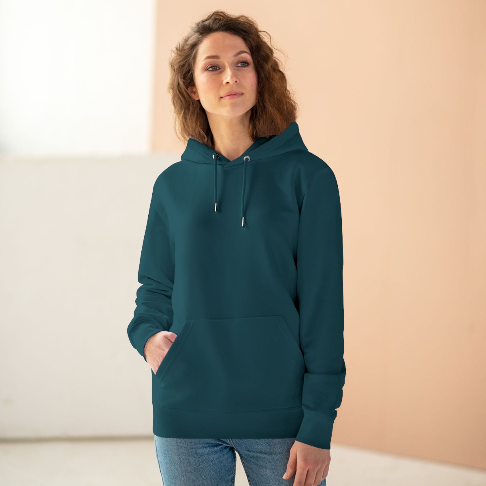 “Hoodie Unisex Peón de Ajedrez – Algodón Orgánico y Estilo Pop Art”   Hoodie