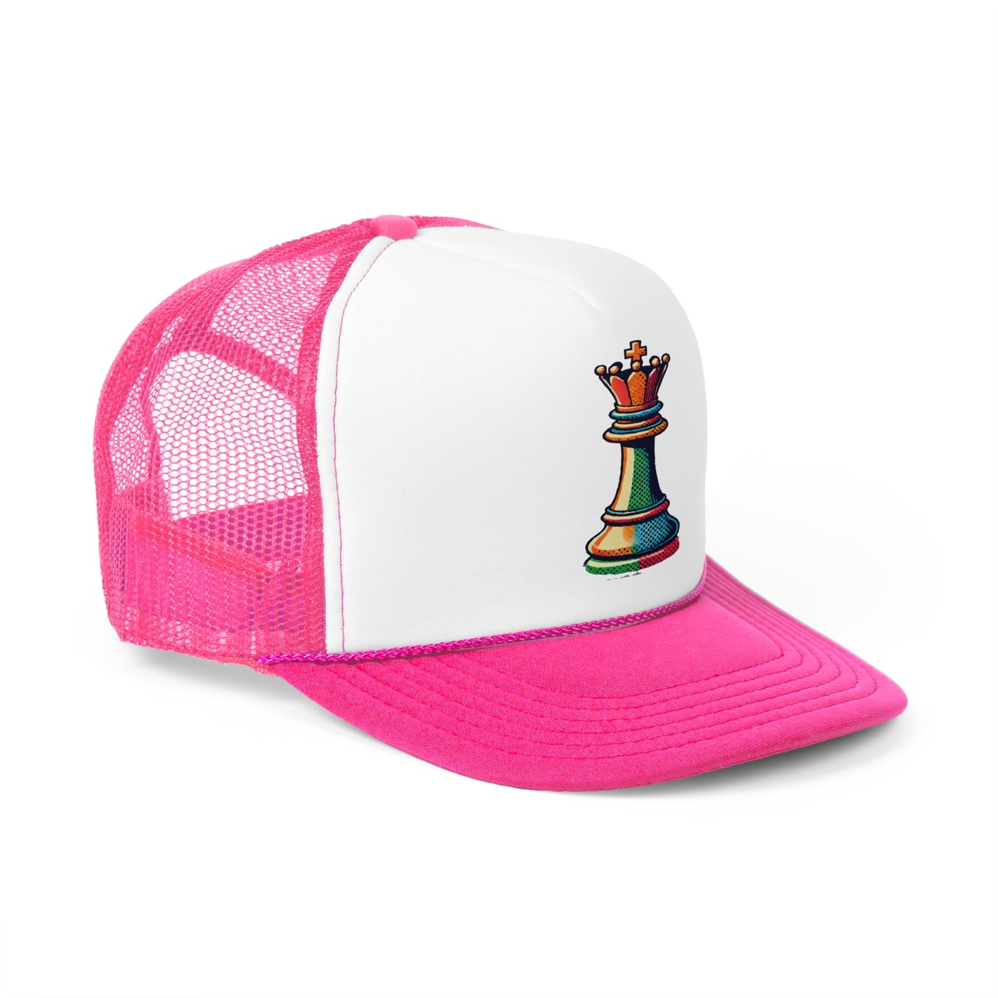 “Gorra Unisex Rey de Ajedrez – Diseño Pop Art Moderno y Ajustable”   Hats