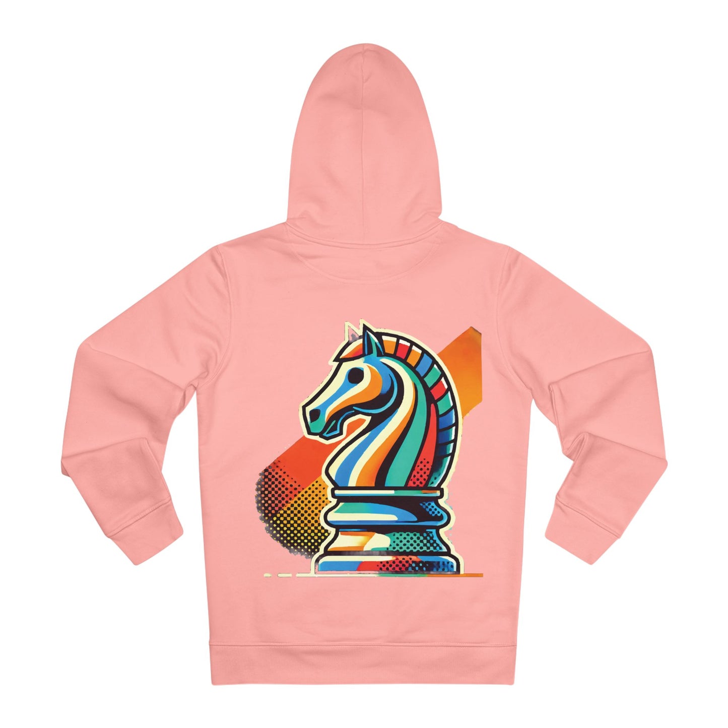 “Sudadera Unisex Caballo de Ajedrez Pop Art – Colección Esencial”   Hoodie  72.00 Canyon-Pink-3XL