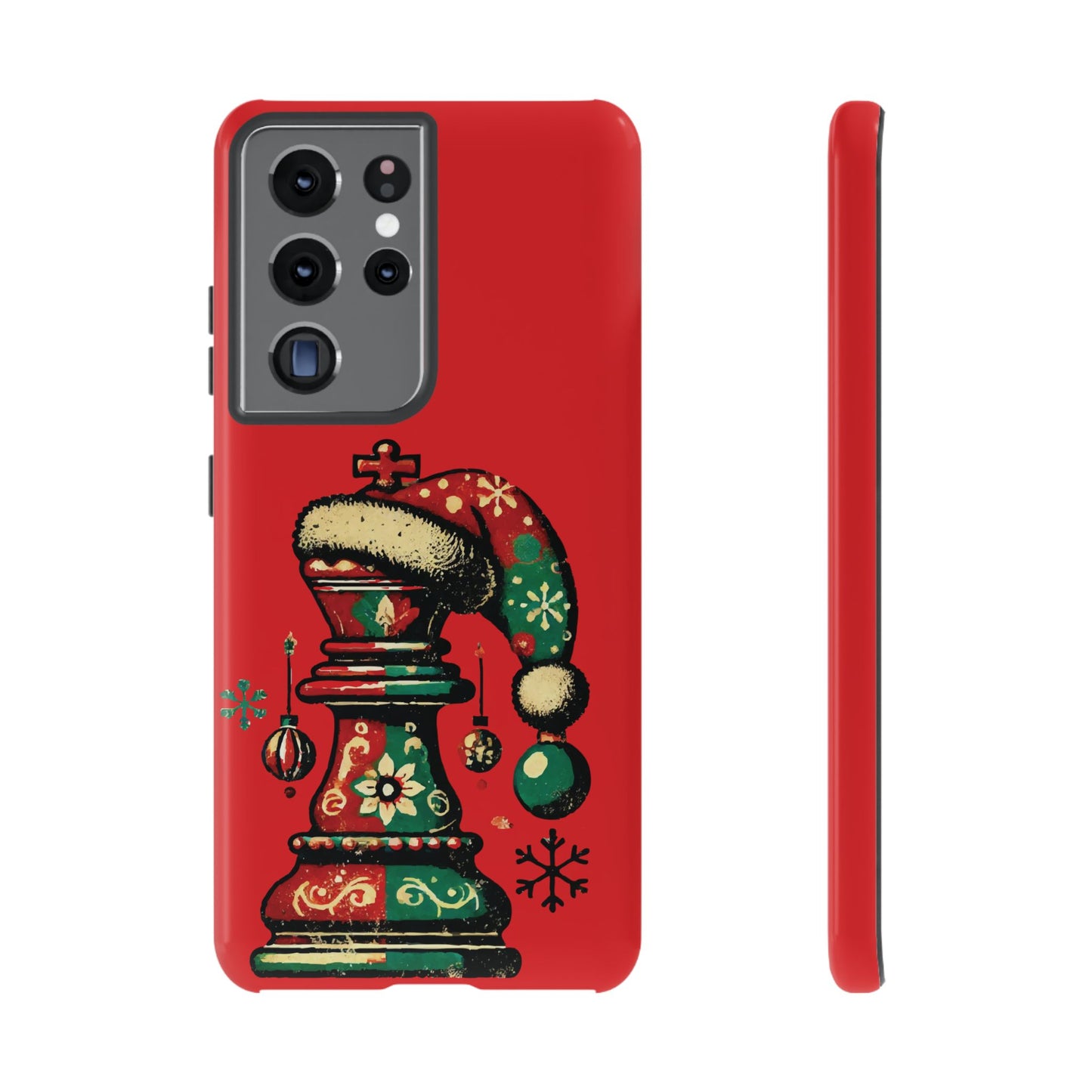 Funda Tough Case Rey Vintage – Protección y estilo navideño retro   Phone Case  24.00 Samsung-Galaxy-S21-Ultra-Glossy