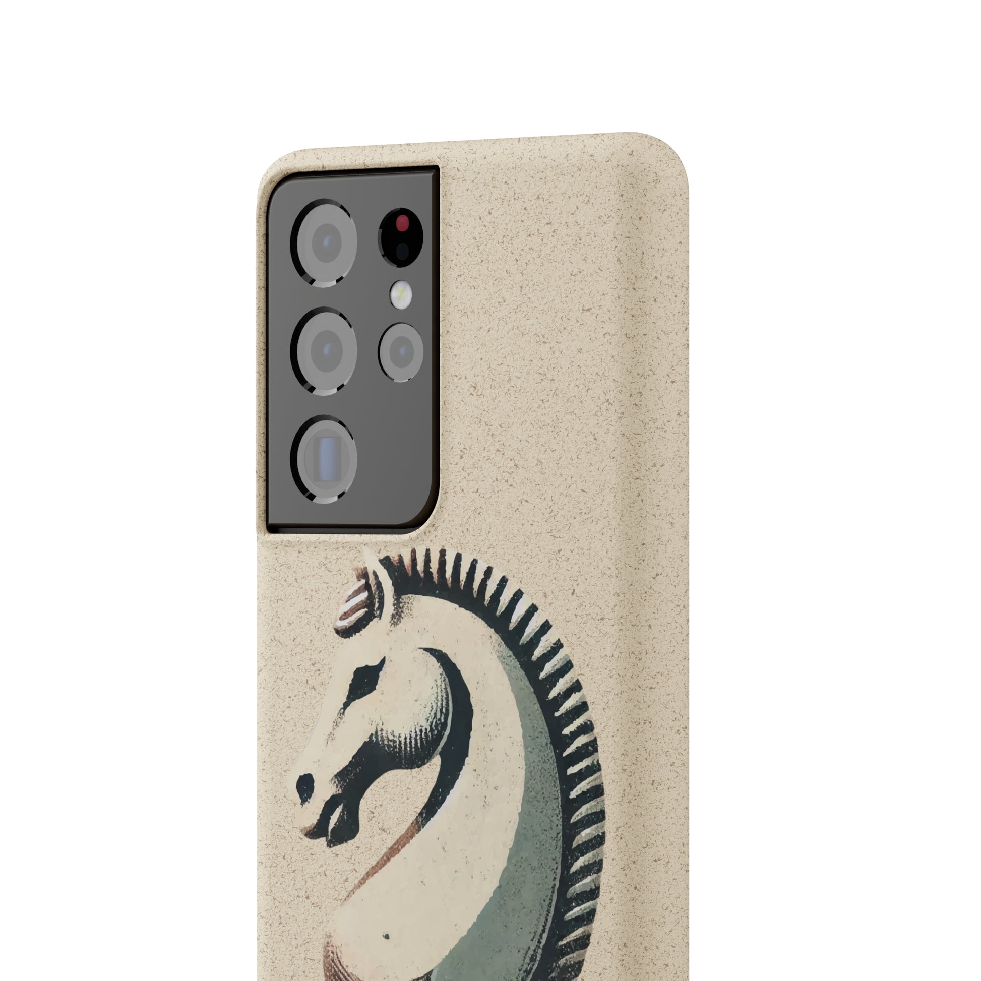 “Biodegradable Phone Case – Vintage Knight Design, Eco-Friendly Choice”   Phone Case