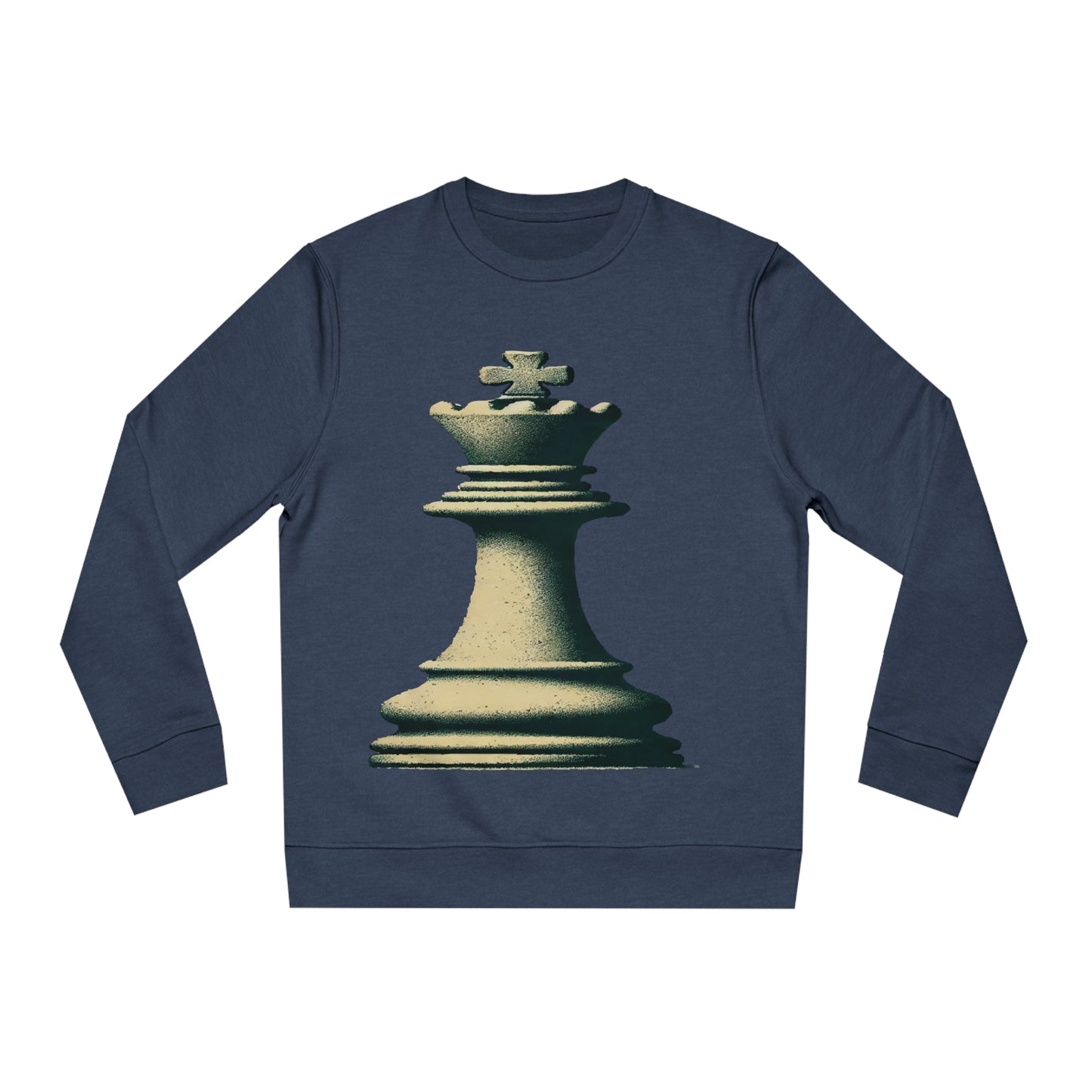 “Sudadera Unisex Ray Vintage – Algodón Orgánico, Estilo Clásico”   Sweatshirt  63.00 Dark-Heather-Blue-2XL