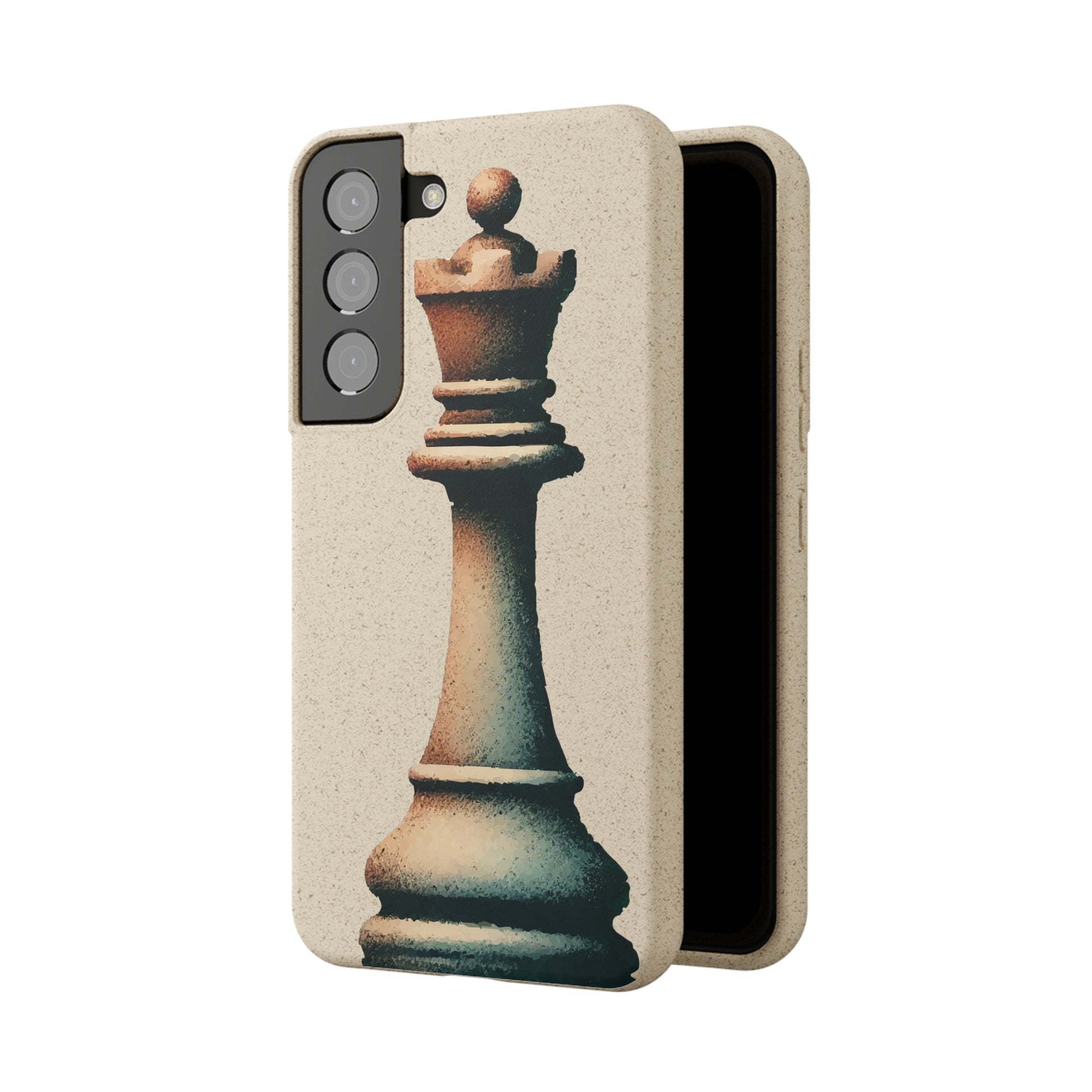 “Biodegradable Phone Case – Vintage Rook Design, Eco-Friendly Choice”   Phone Case