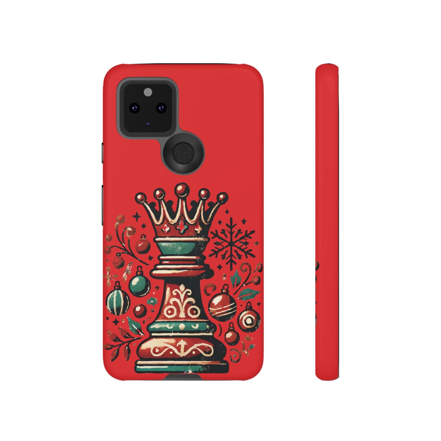 Funda Tough Case Reina Ajedrez Vintage Navideño – Protección y Estilo   Phone Case  24.00 Google-Pixel-5-5G-Matte