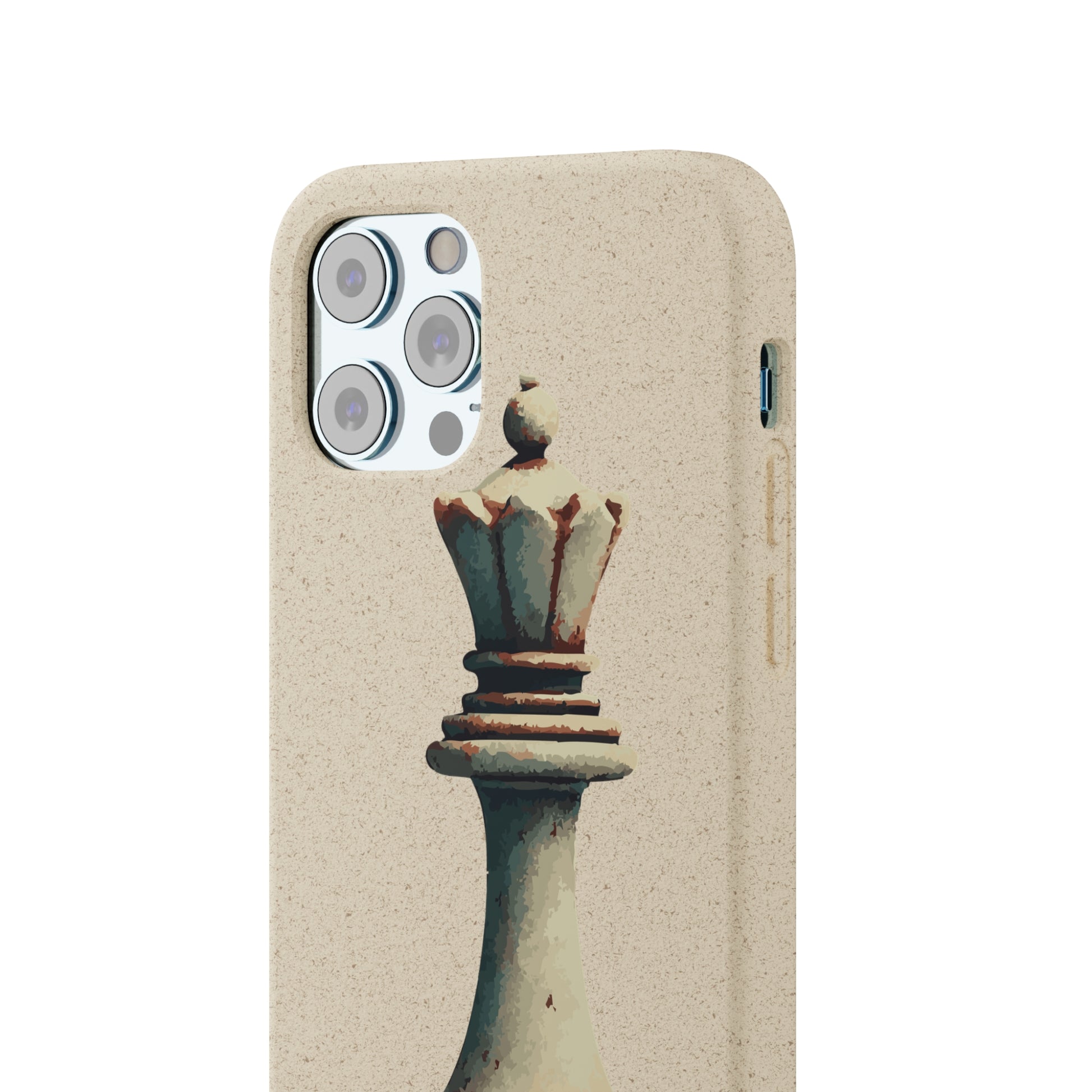 “Funda Biodegradable Reina de Ajedrez – Estilo Retro y Sostenible”   Phone Case