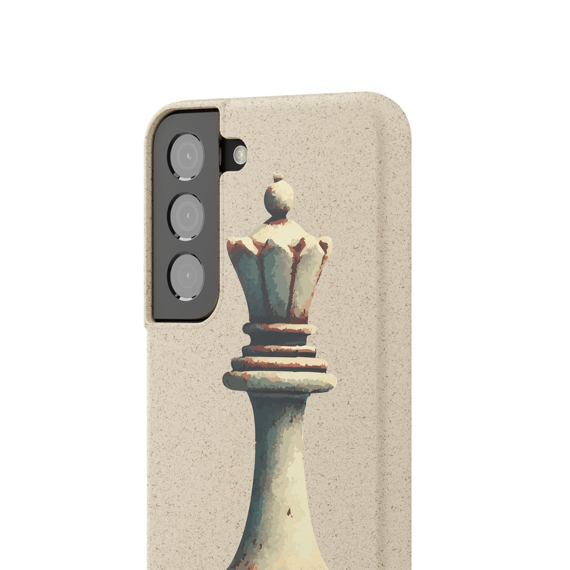 “Funda Biodegradable Reina de Ajedrez – Estilo Retro y Sostenible”   Phone Case