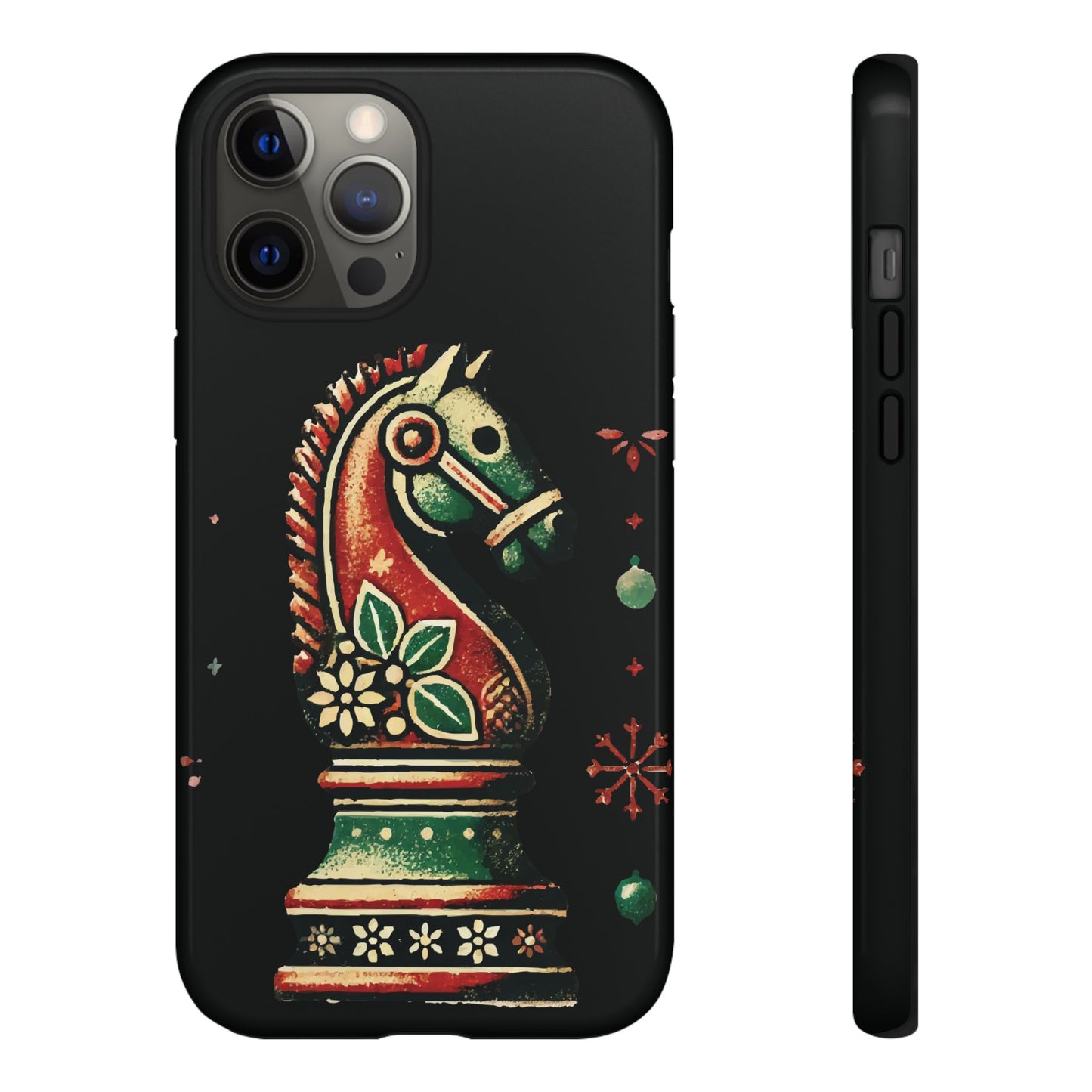 Funda Tough Case Vintage Caballo de Ajedrez – Estilo Navideño   Phone Case  24.00 iPhone-12-Pro-Max-Glossy