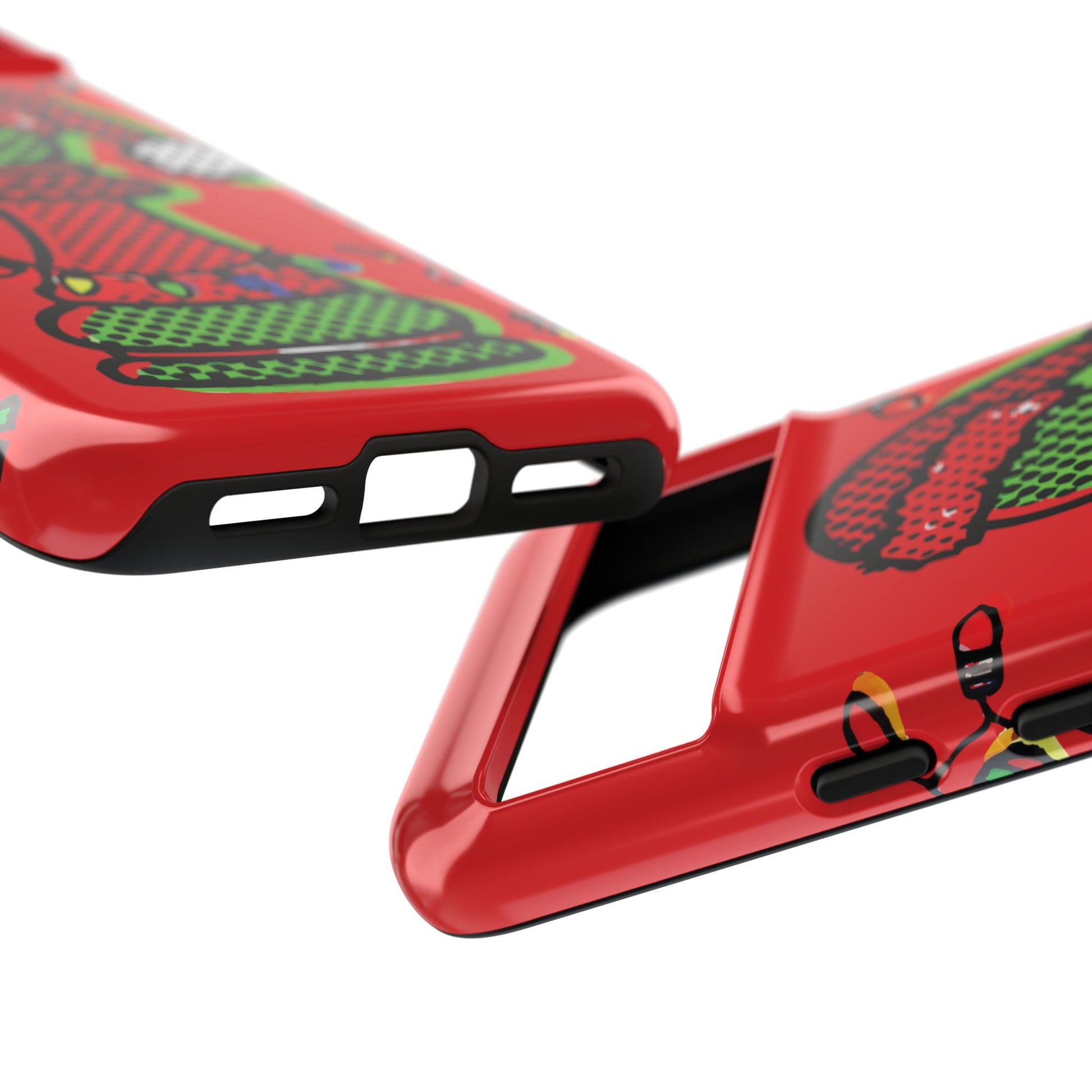 Funda Tough Peón de Ajedrez Navideño Pop Art – iPhone, Samsung y Pixel   Phone Case