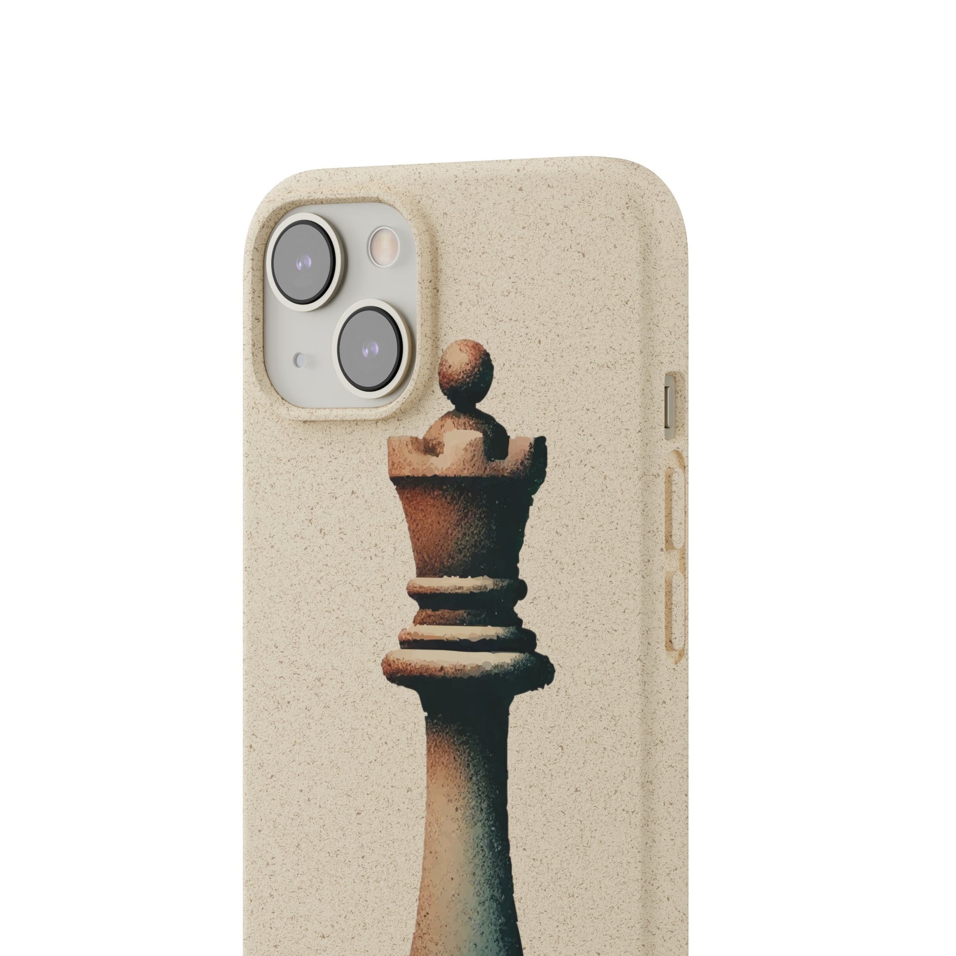 “Biodegradable Phone Case – Vintage Rook Design, Eco-Friendly Choice”   Phone Case