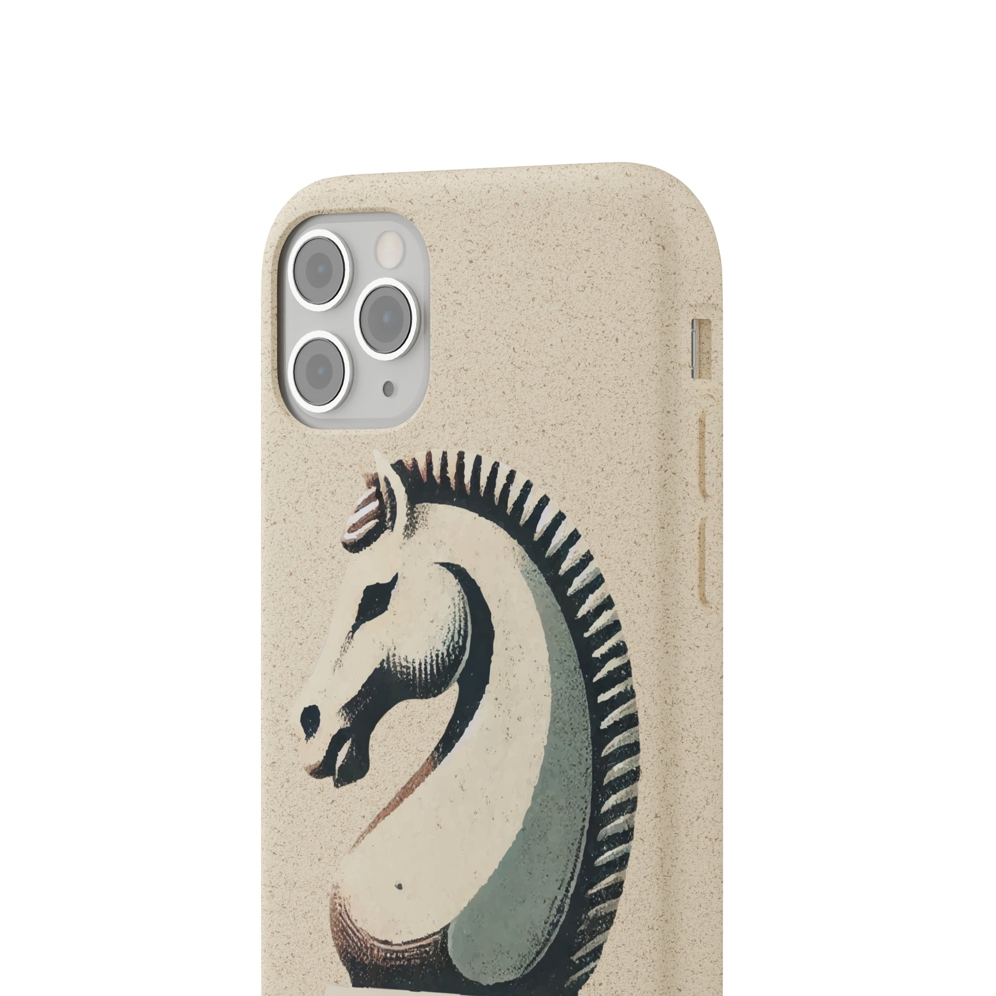 “Biodegradable Phone Case – Vintage Knight Design, Eco-Friendly Choice”   Phone Case