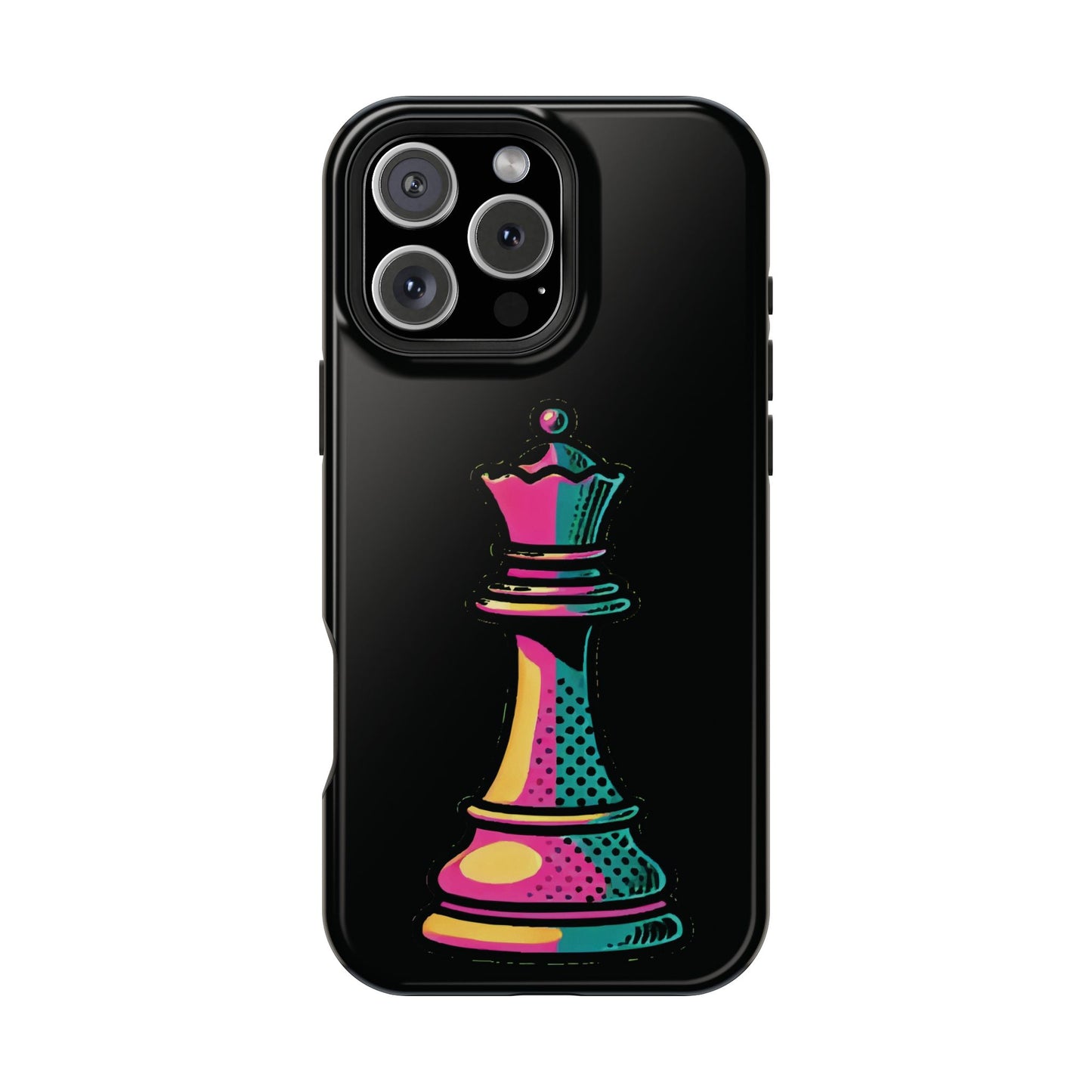 “Funda Magnética Reina de Ajedrez – Protección Doble Capa y Pop Art”   Phone Case  27.00 iPhone-16-Pro-Max-Glossy