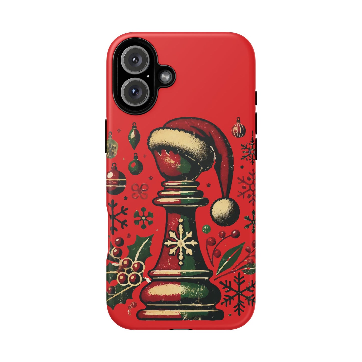 Fundas Tough para Móvil - Alfil Vintage Navideño, Doble Protección   Phone Case  24.00 iPhone-16-Plus-Matte