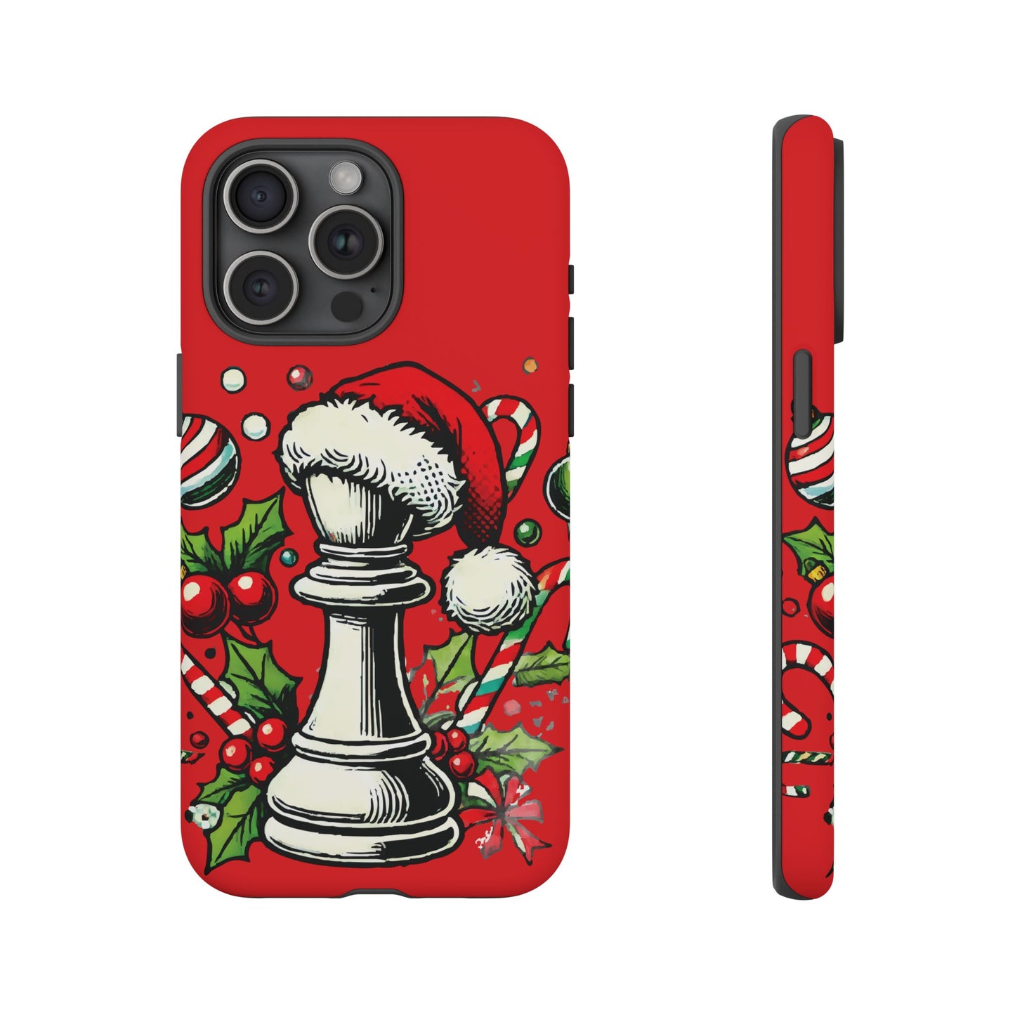 Funda Protectora Navideña con Alfil Pop Art - iPhone, Samsung, Google Pixel   Phone Case  24.00 iPhone-15-Pro-Max-Matte