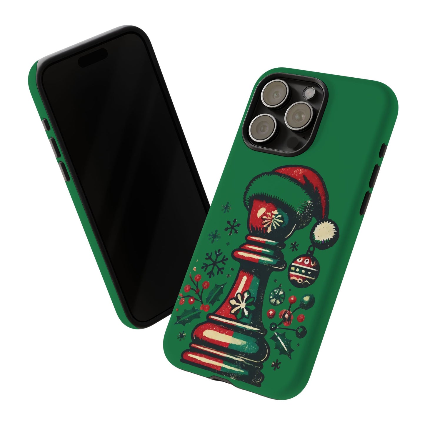 Funda Tough Case Peón Vintage Navidad - iPhone, Samsung, Google Pixel   Phone Case