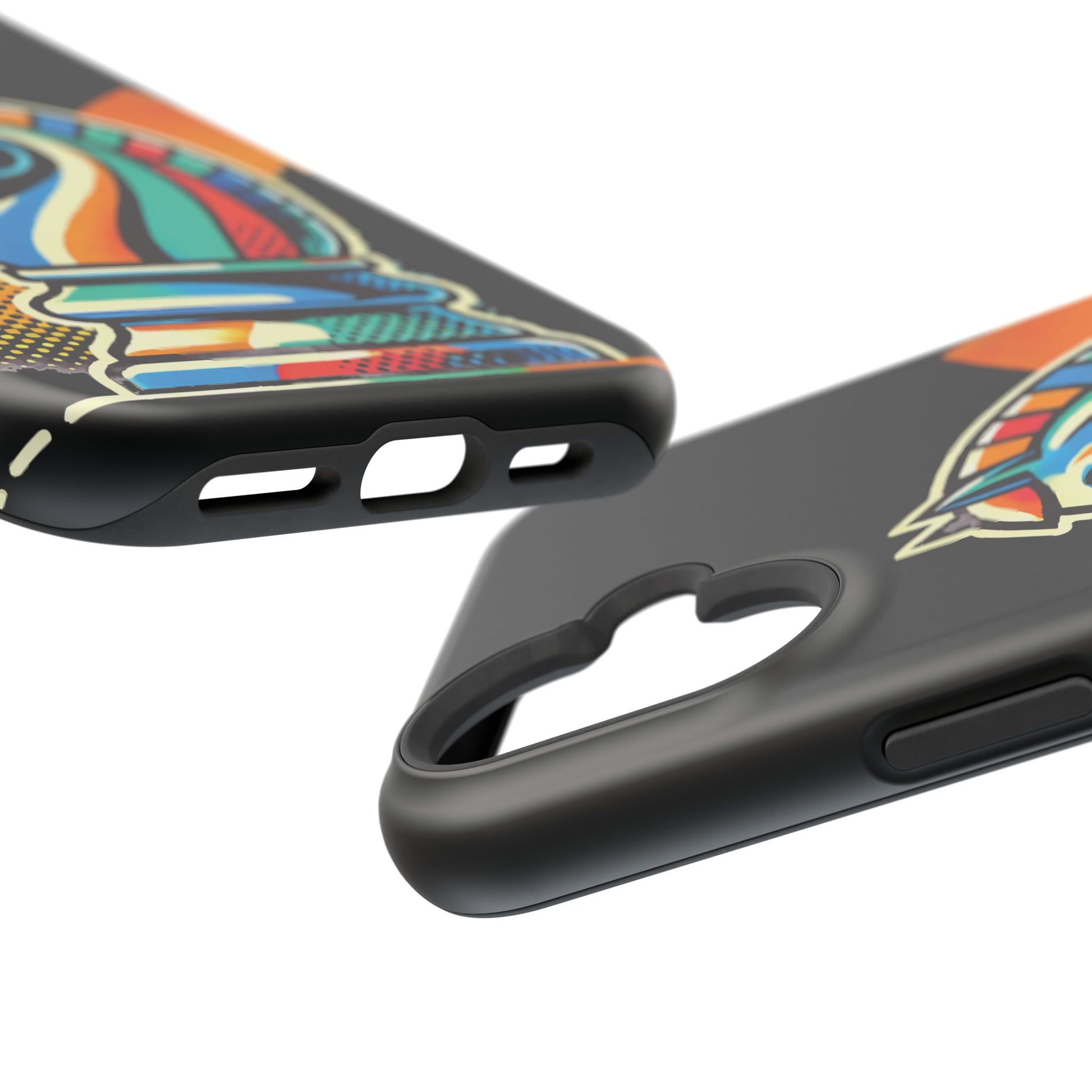 “Funda Magnética Resistente para iPhone – Diseño Pop Art con MagSafe®”   Phone Case