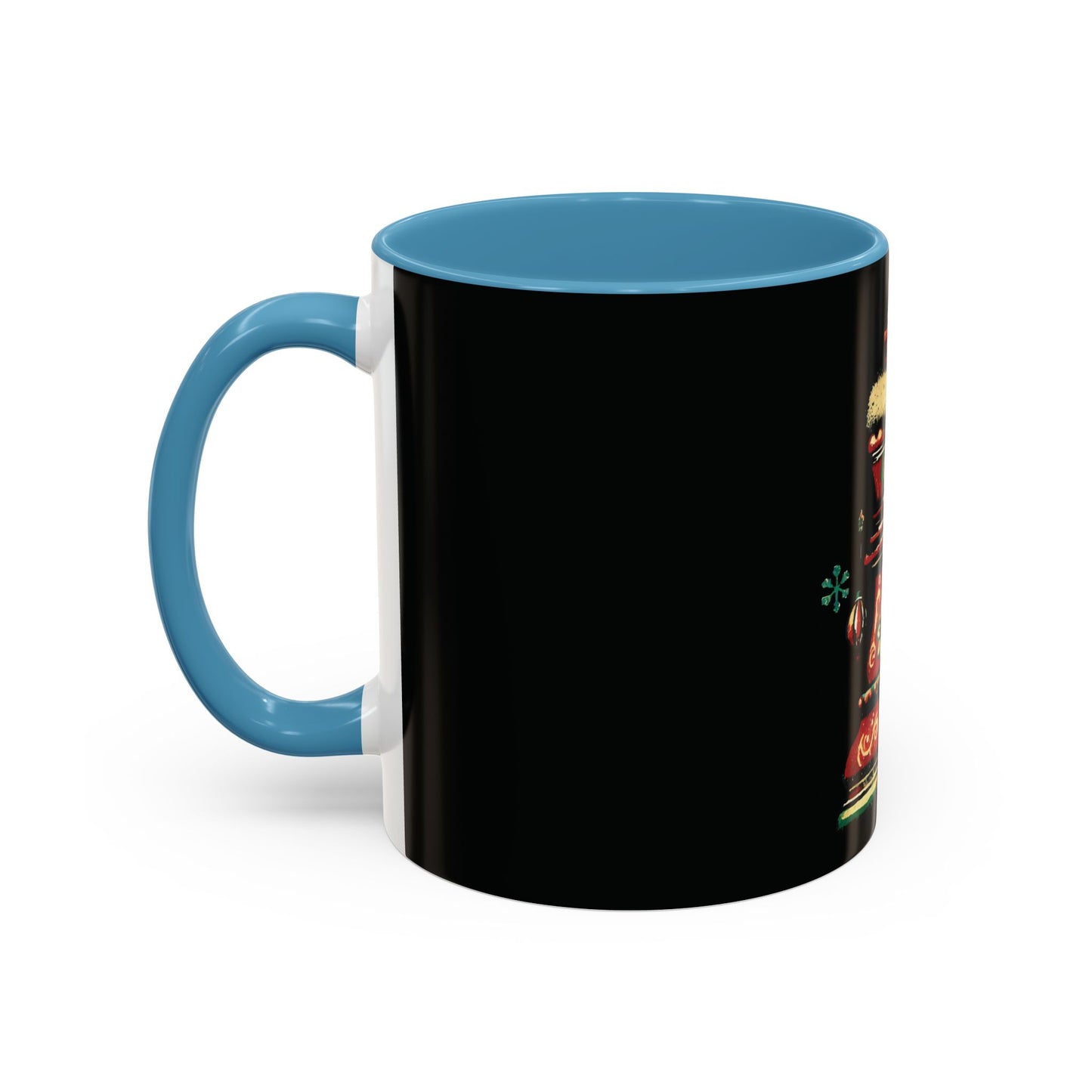 Taza Vintage Rey de Ajedrez Navideño – 11oz y 15oz, Estilo Retro Elegante   Mug