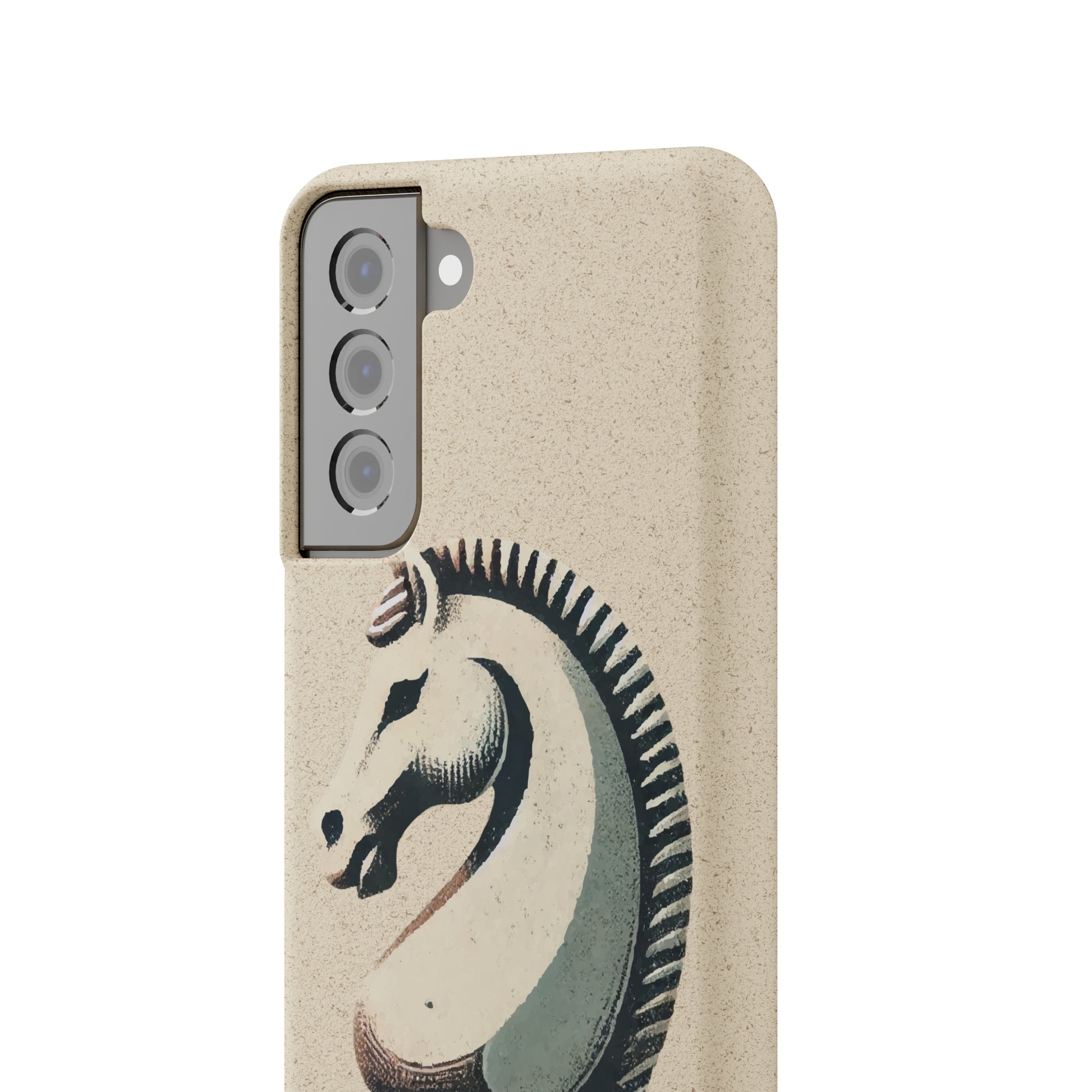 “Biodegradable Phone Case – Vintage Knight Design, Eco-Friendly Choice”   Phone Case