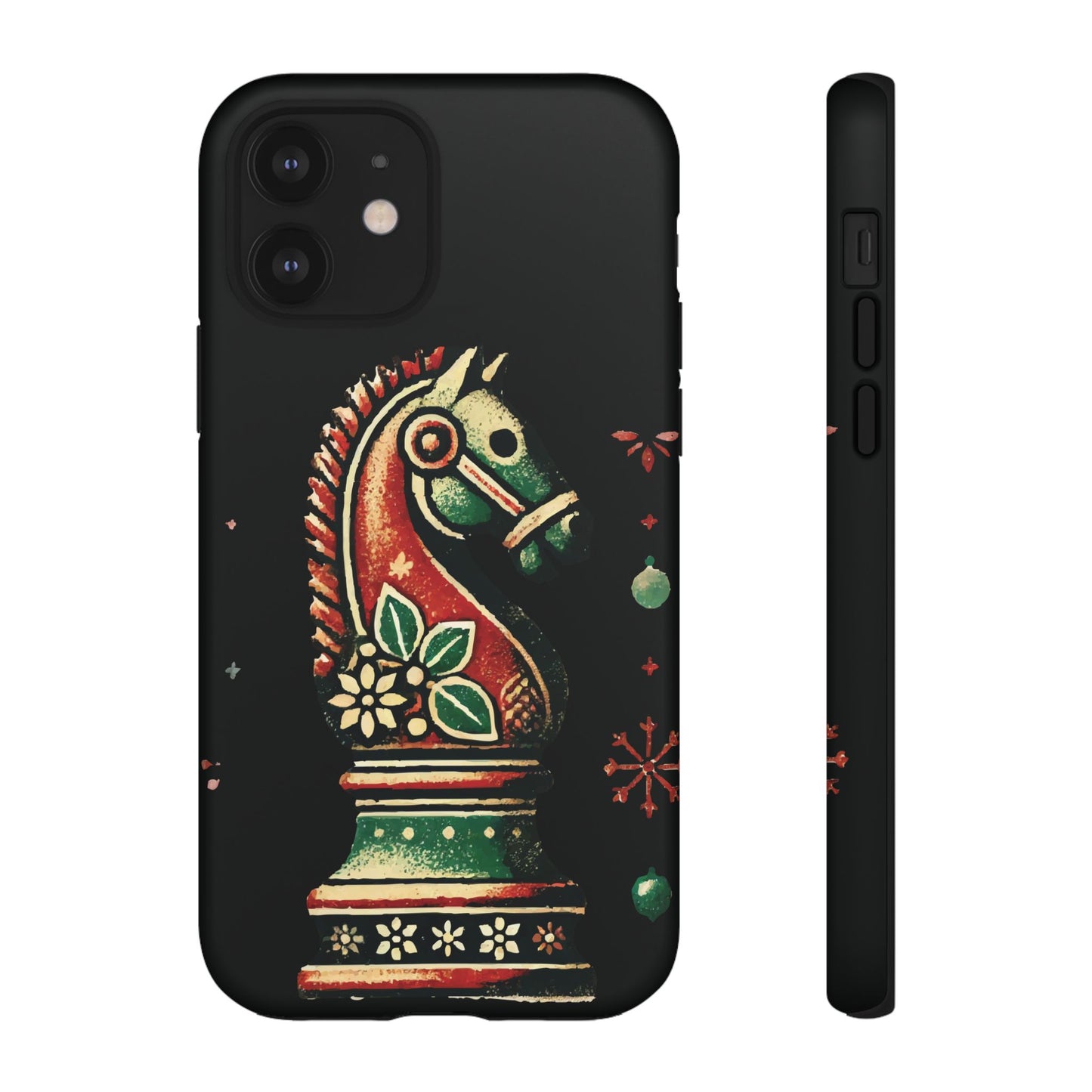 Funda Tough Case Vintage Caballo de Ajedrez – Estilo Navideño   Phone Case  24.00 iPhone-12-Matte