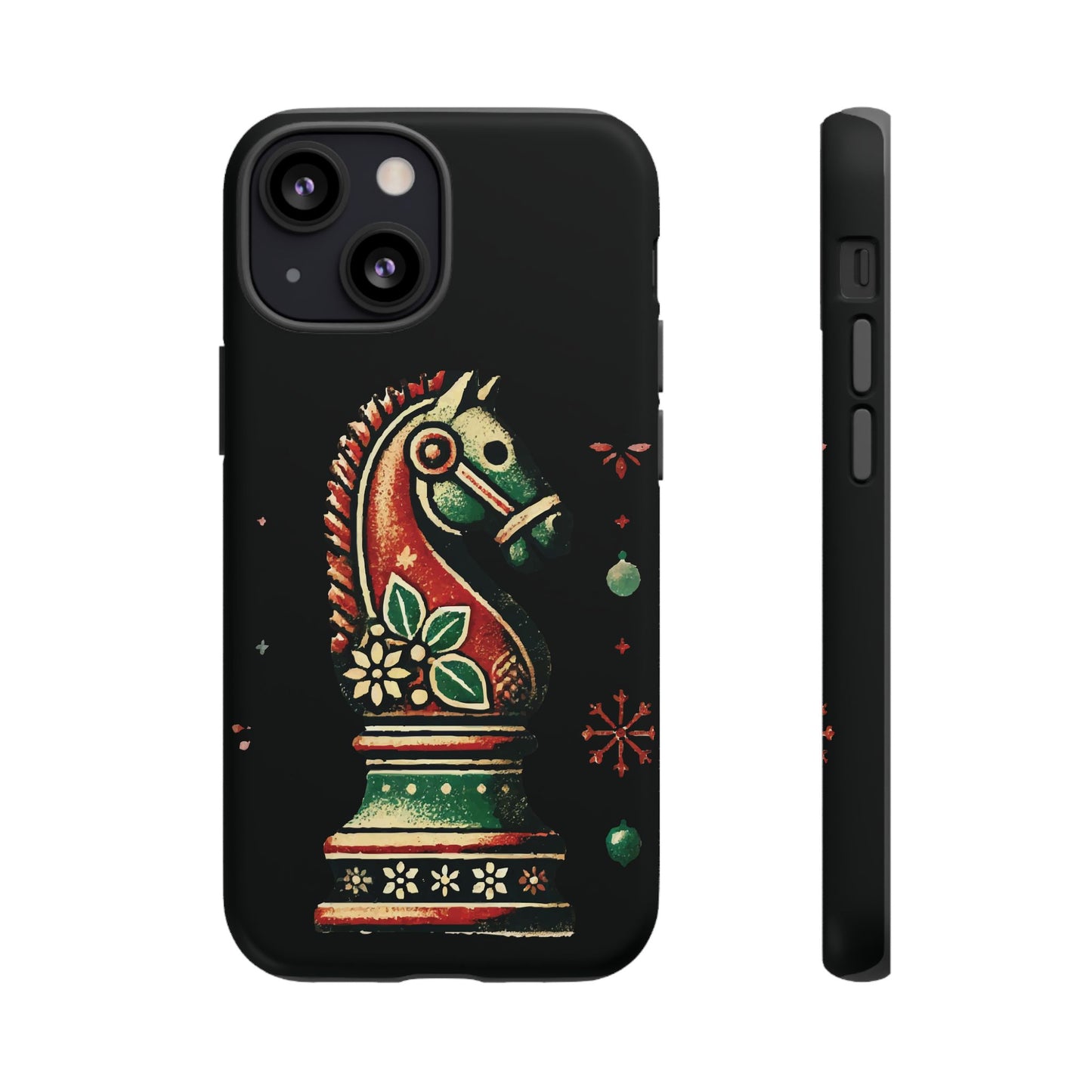 Funda Tough Case Vintage Caballo de Ajedrez – Estilo Navideño   Phone Case  24.00 iPhone-13-Mini-Matte