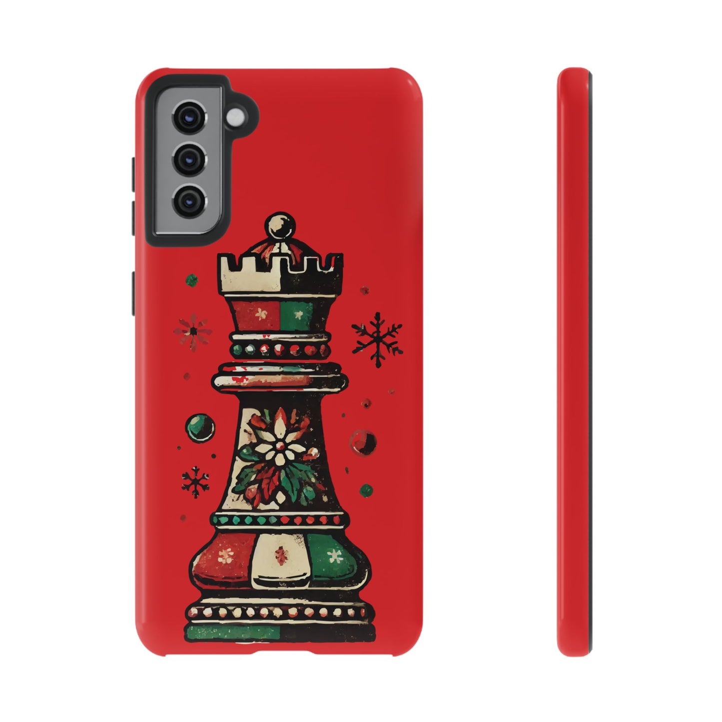 Funda Protectora para Móvil con Diseño de Torre de Ajedrez Vintage Navideño   Phone Case  24.00 Samsung-Galaxy-S21-Plus-Glossy