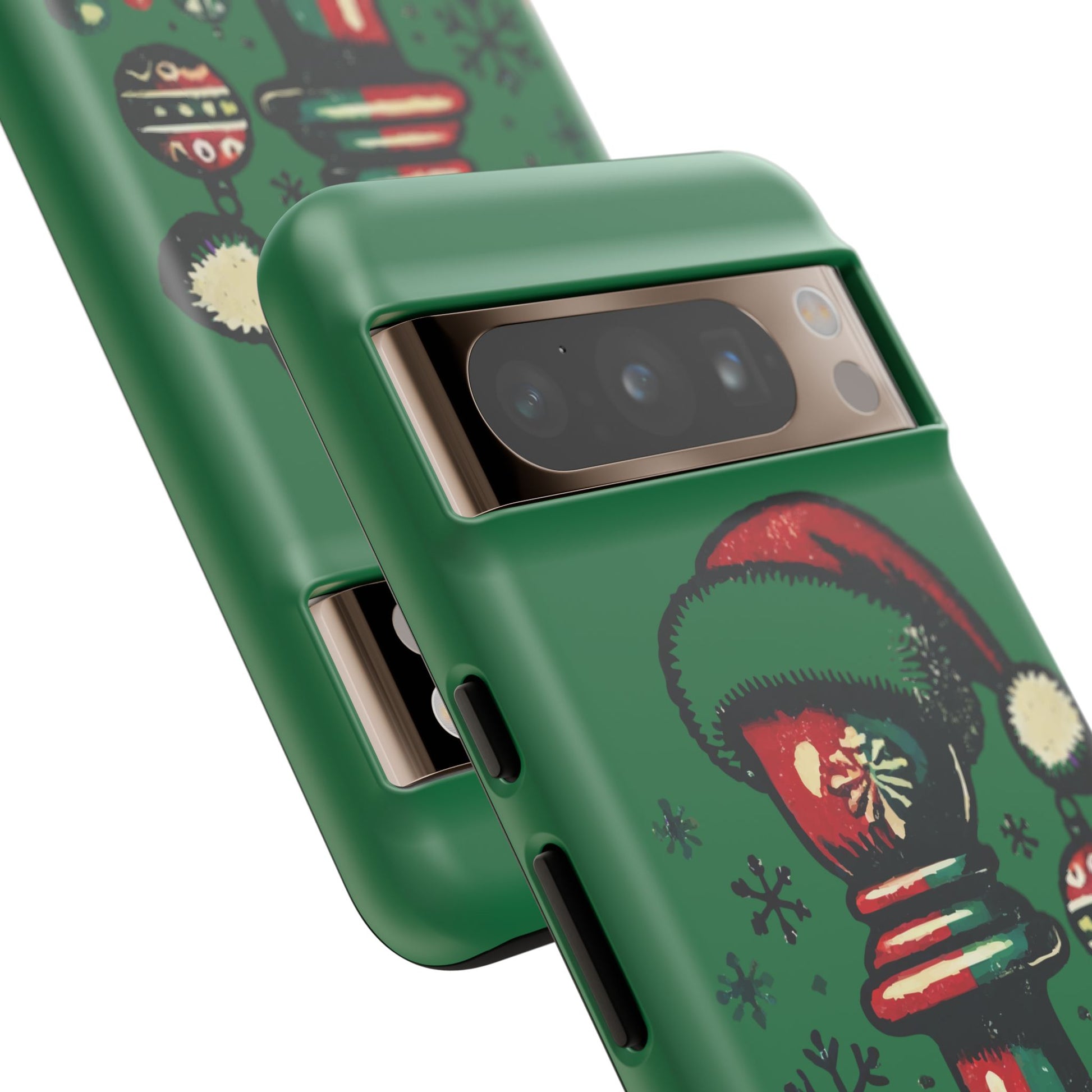 Funda Tough Case Peón Vintage Navidad - iPhone, Samsung, Google Pixel   Phone Case