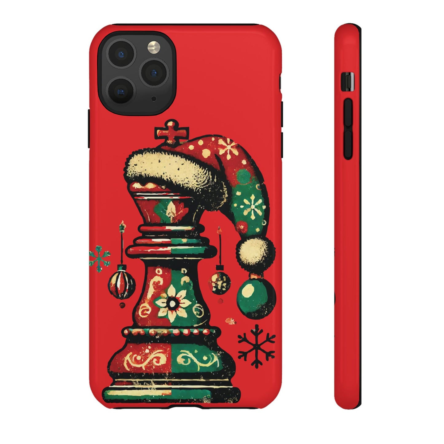 Funda Tough Case Rey Vintage – Protección y estilo navideño retro   Phone Case  24.00 iPhone-11-Pro-Max-Glossy