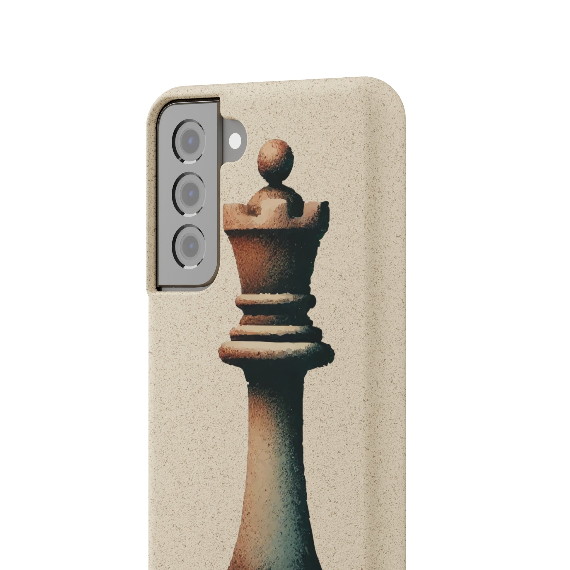 “Biodegradable Phone Case – Vintage Rook Design, Eco-Friendly Choice”   Phone Case