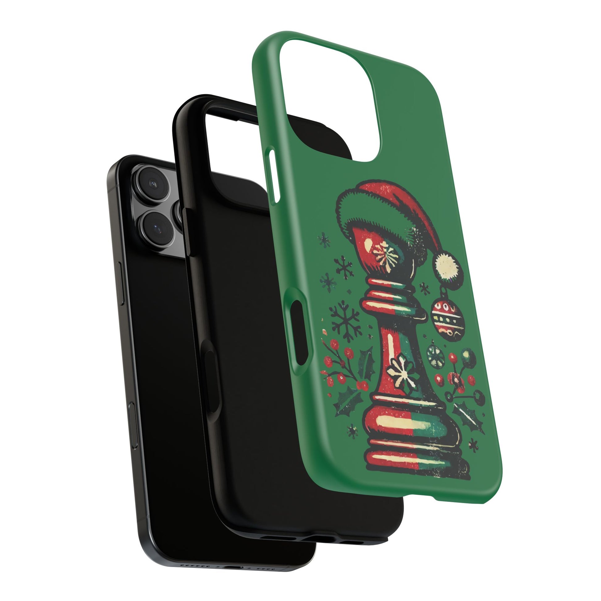 Funda Tough Case Peón Vintage Navidad - iPhone, Samsung, Google Pixel   Phone Case