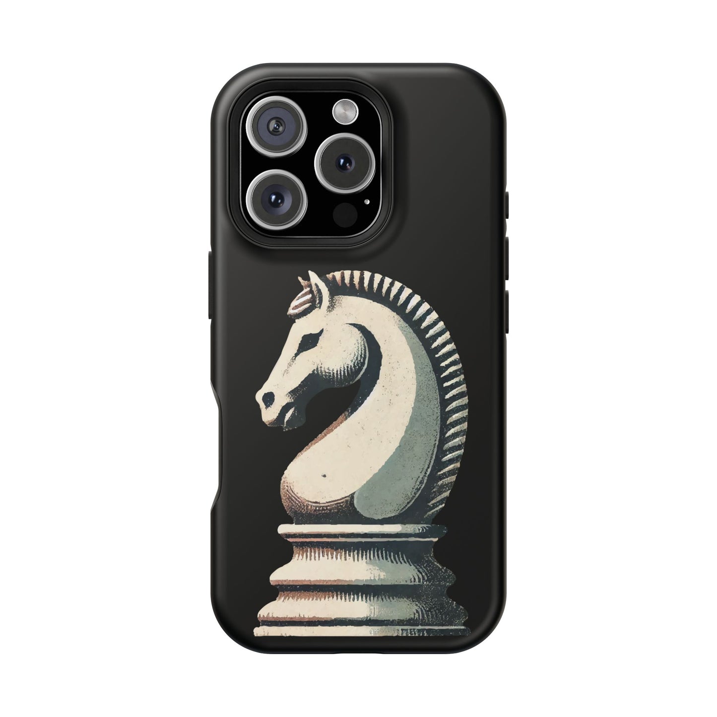 “Magnetic Tough Phone Case – Vintage Knight Design, Durable Protection”   Phone Case  27.00 iPhone-16-Pro-Matte