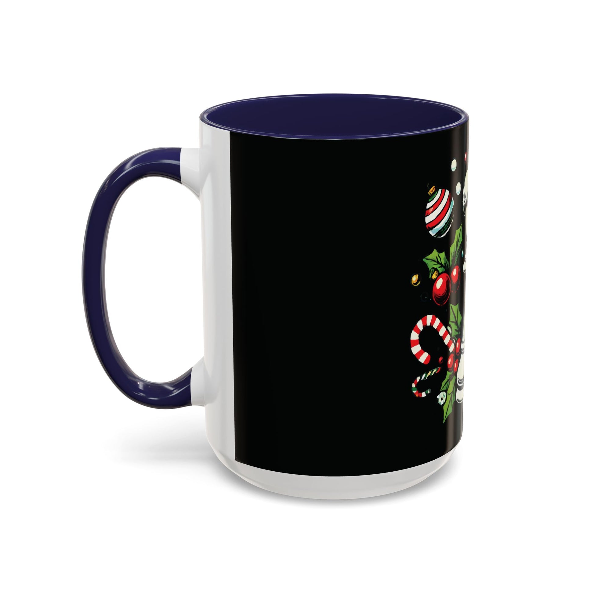 Taza de Café Navideña con Alfil de Ajedrez en Pop Art - 11oz y 15oz   Mug