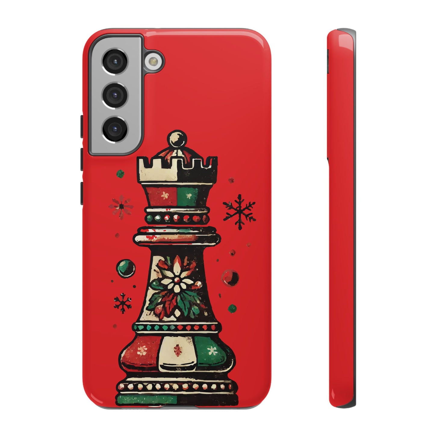 Funda Protectora para Móvil con Diseño de Torre de Ajedrez Vintage Navideño   Phone Case  24.00 Samsung-Galaxy-S22-Plus-Glossy