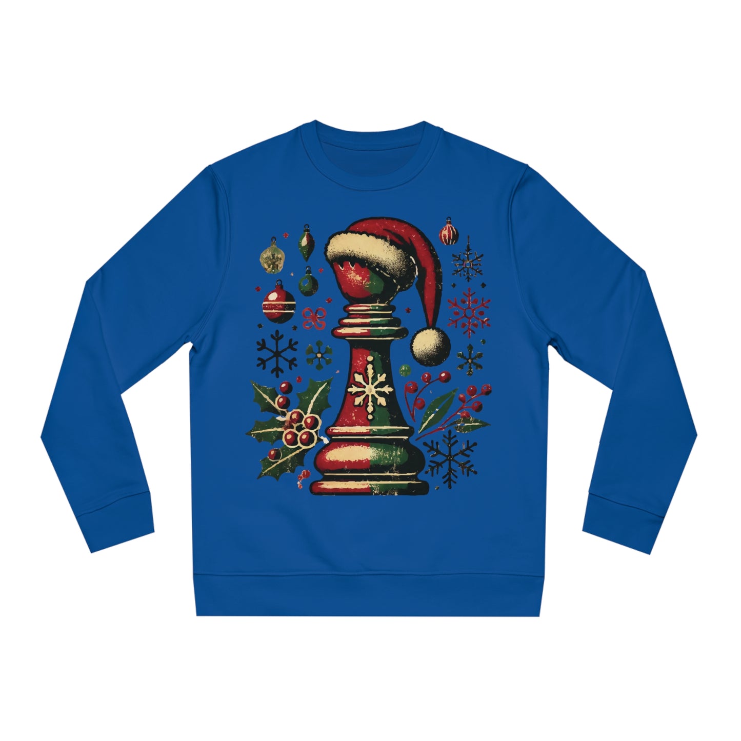 Sudadera Unisex Changer - Alfil Vintage Navideño, Elegancia y Comodidad   Sweatshirt