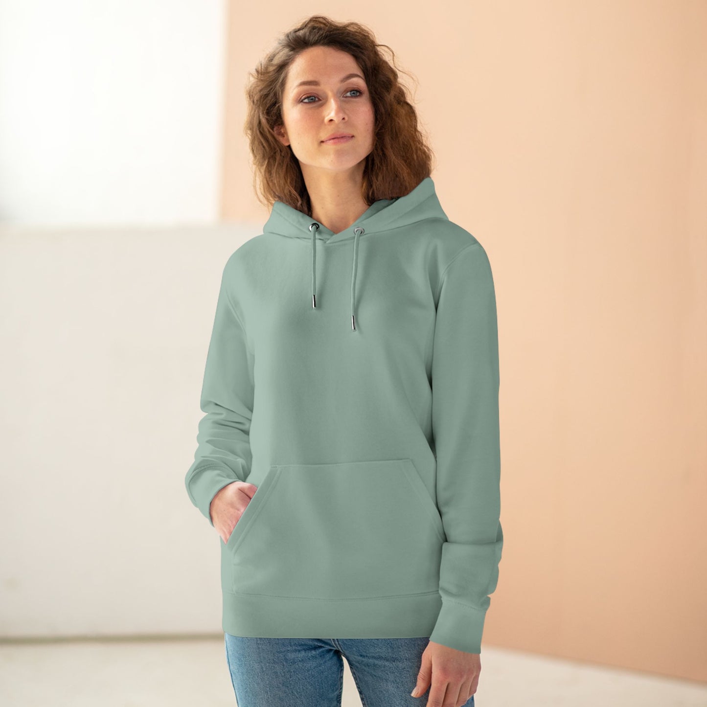 “Hoodie Unisex Alfil de Ajedrez – Algodón Orgánico y Estilo Vintage”   Hoodie