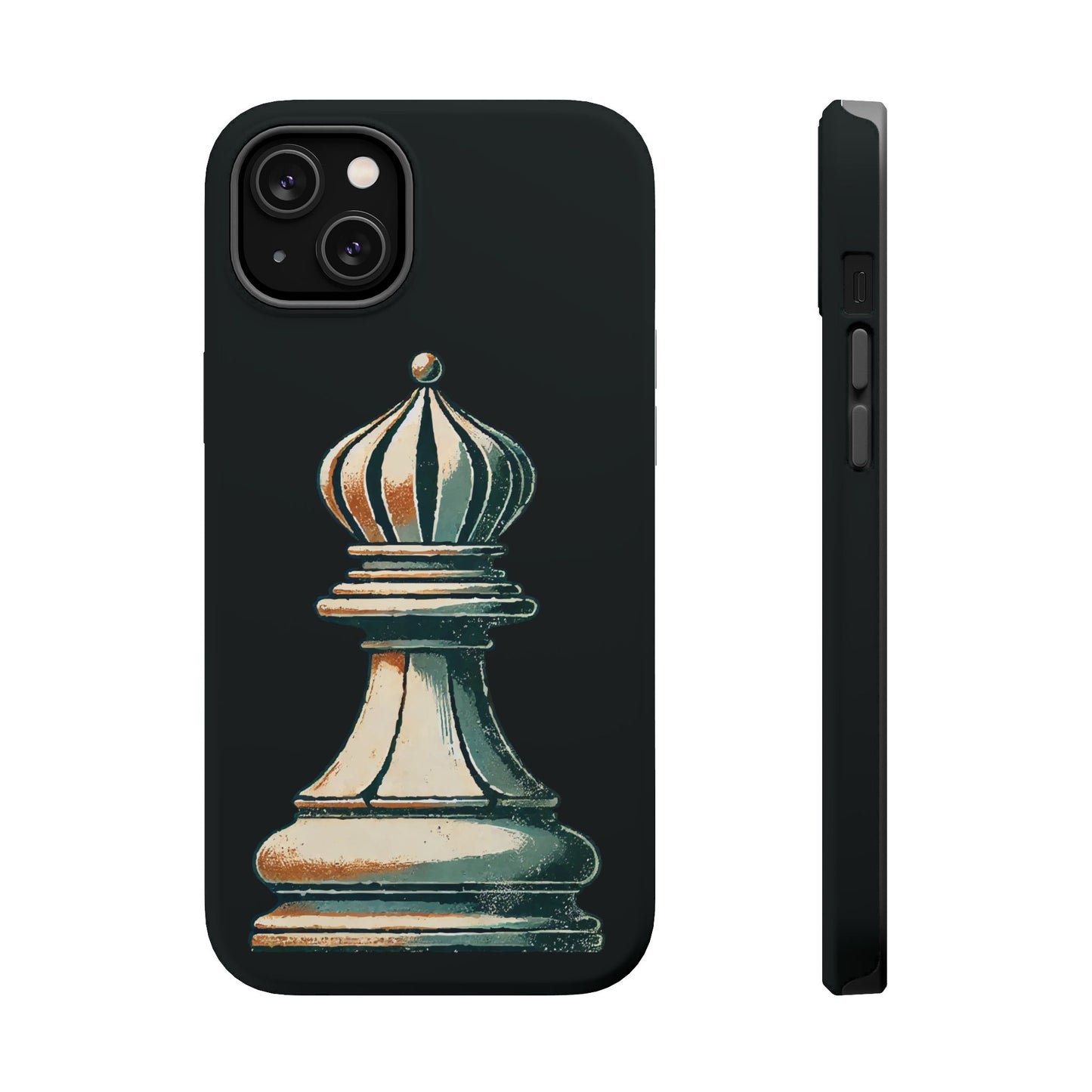 “Funda Magnética Alfil de Ajedrez – Protección Premium y Estilo Vintage   Phone Case  27.00 iPhone-14-Plus-Matte