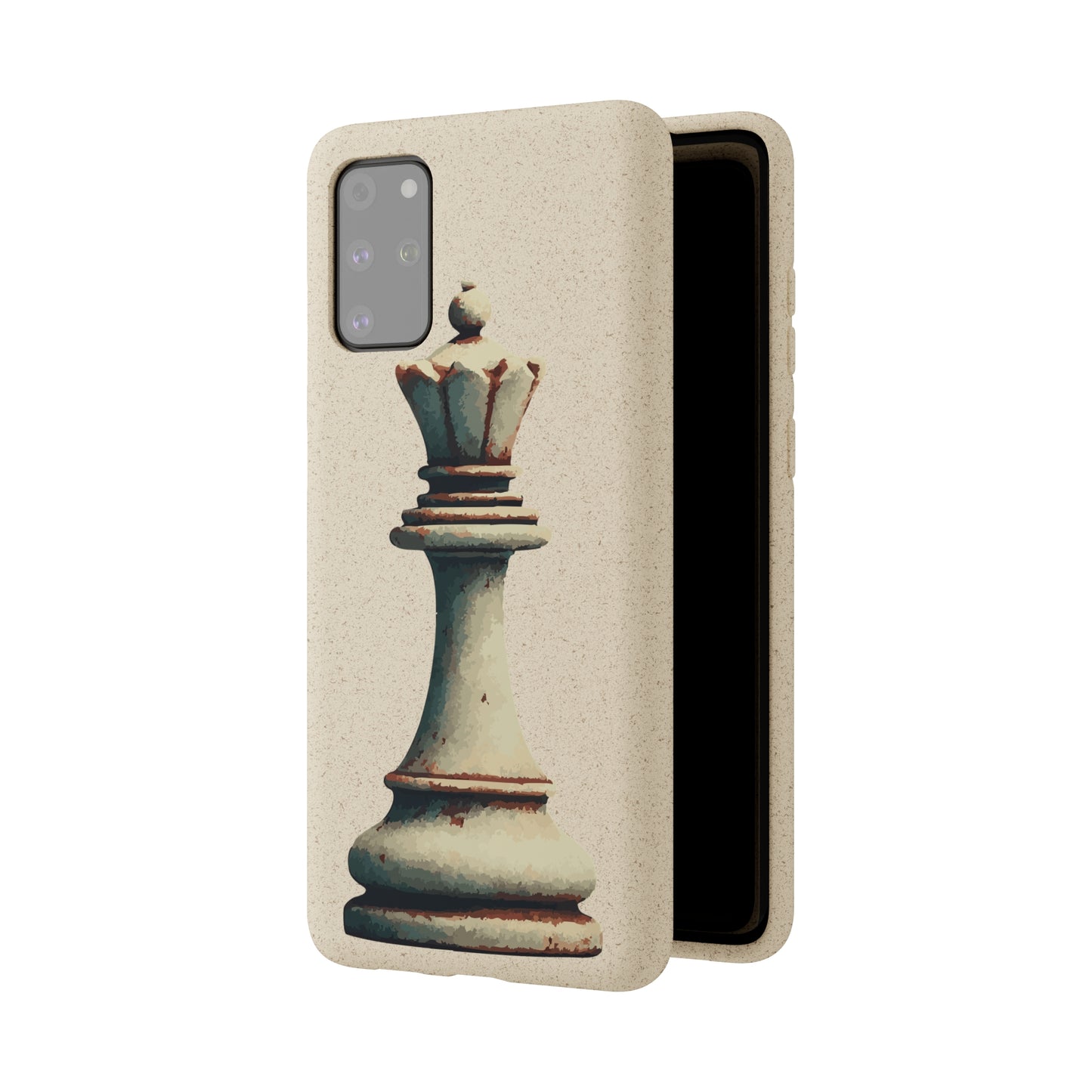 “Funda Biodegradable Reina de Ajedrez – Estilo Retro y Sostenible”   Phone Case