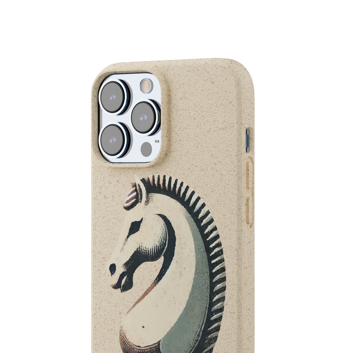 “Biodegradable Phone Case – Vintage Knight Design, Eco-Friendly Choice”   Phone Case