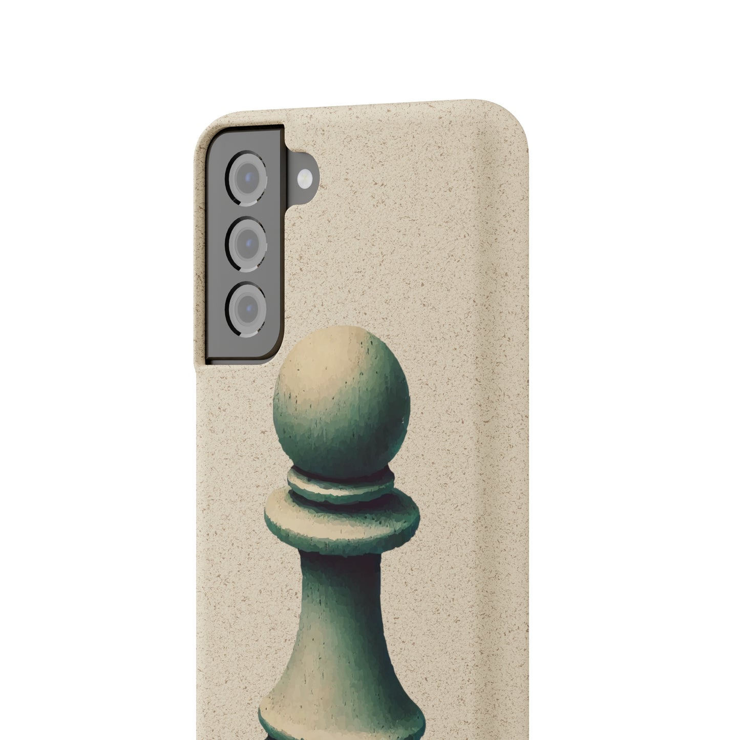 “Biodegradable Phone Case – Vintage Pawn Design, Eco-Friendly Choice”   Phone Case