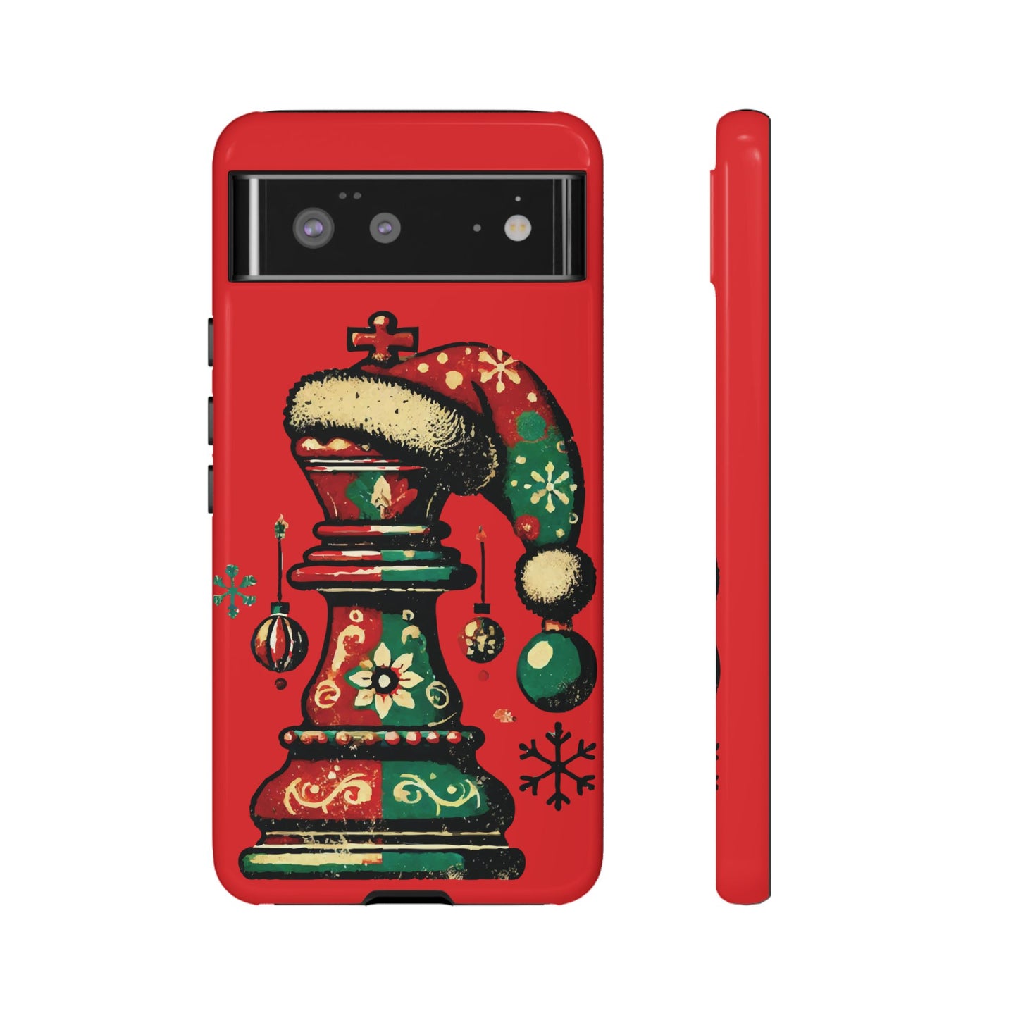 Funda Tough Case Rey Vintage – Protección y estilo navideño retro   Phone Case  24.00 Google-Pixel-6-Glossy